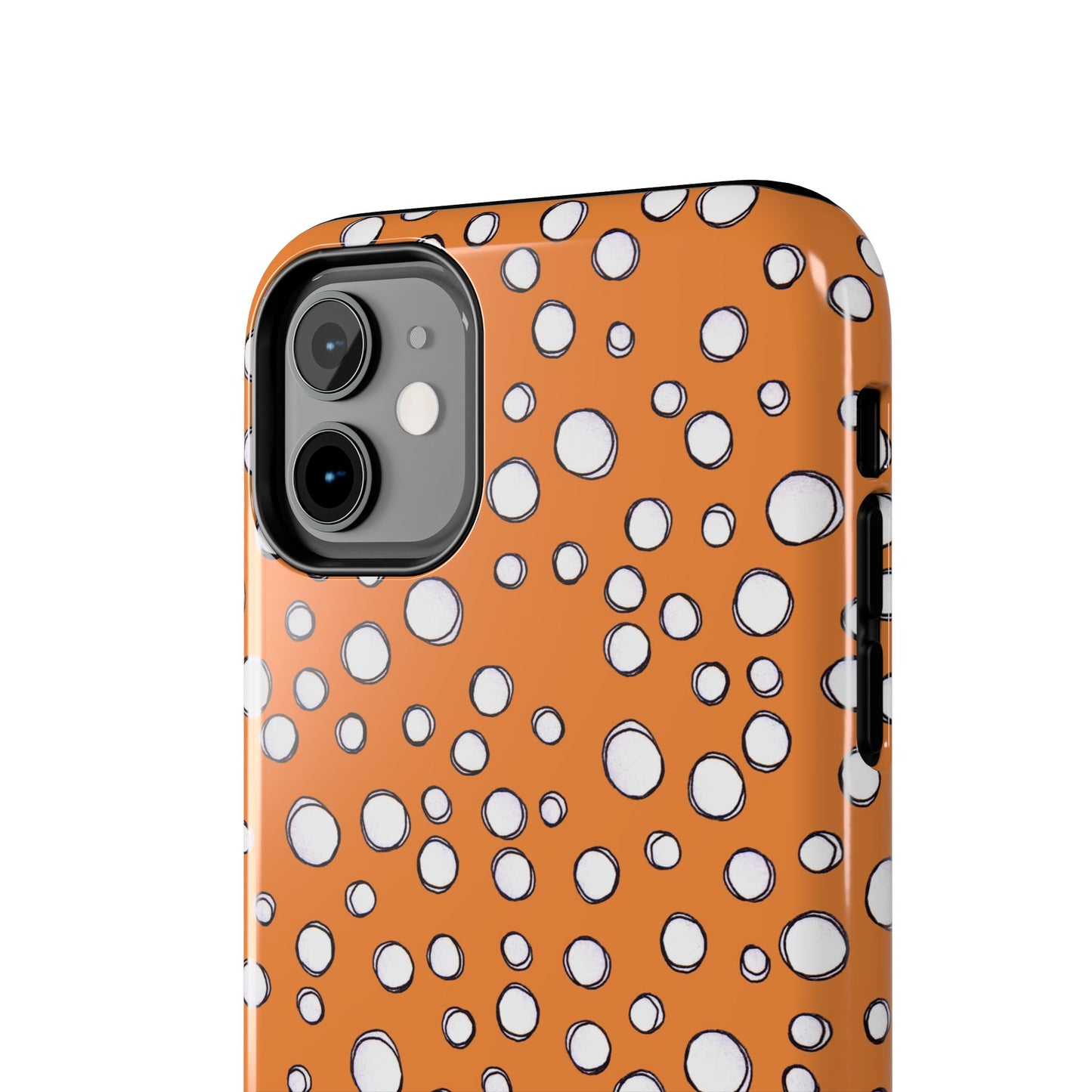 Pot Dots Orange Phone Case