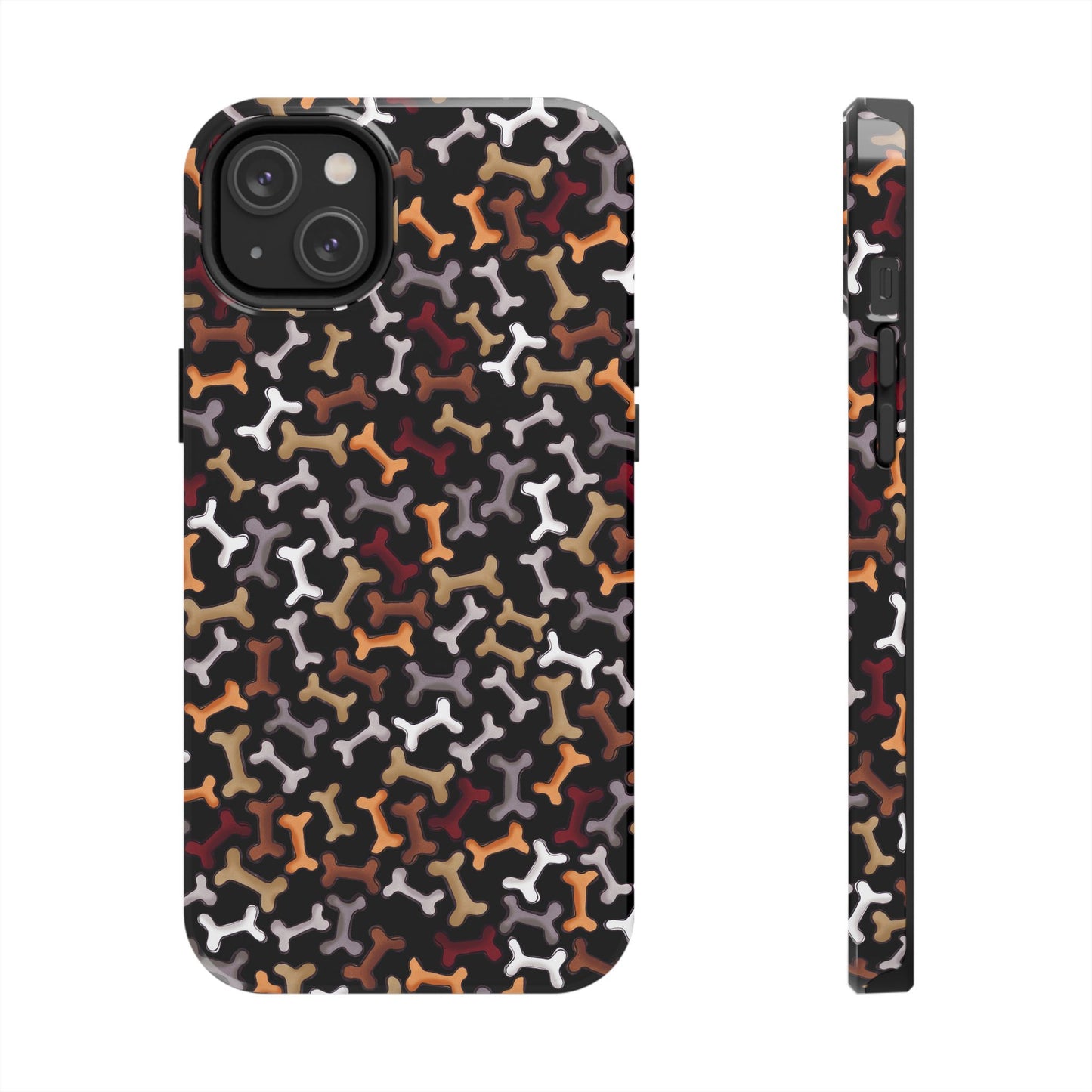 Dog Bones Black Phone Case