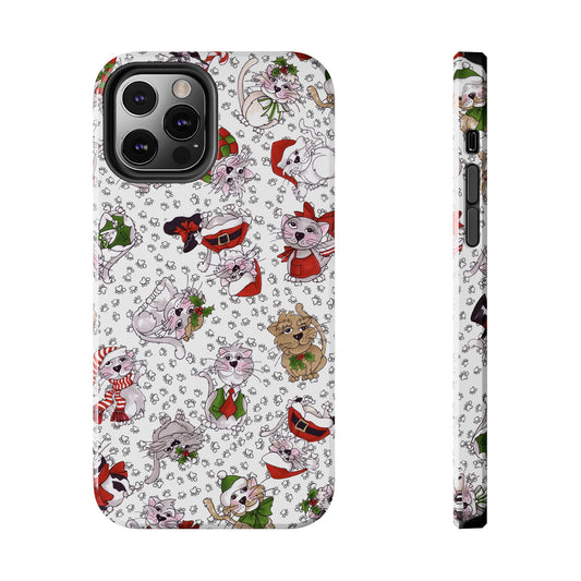Kitty Blizzard White Phone Case