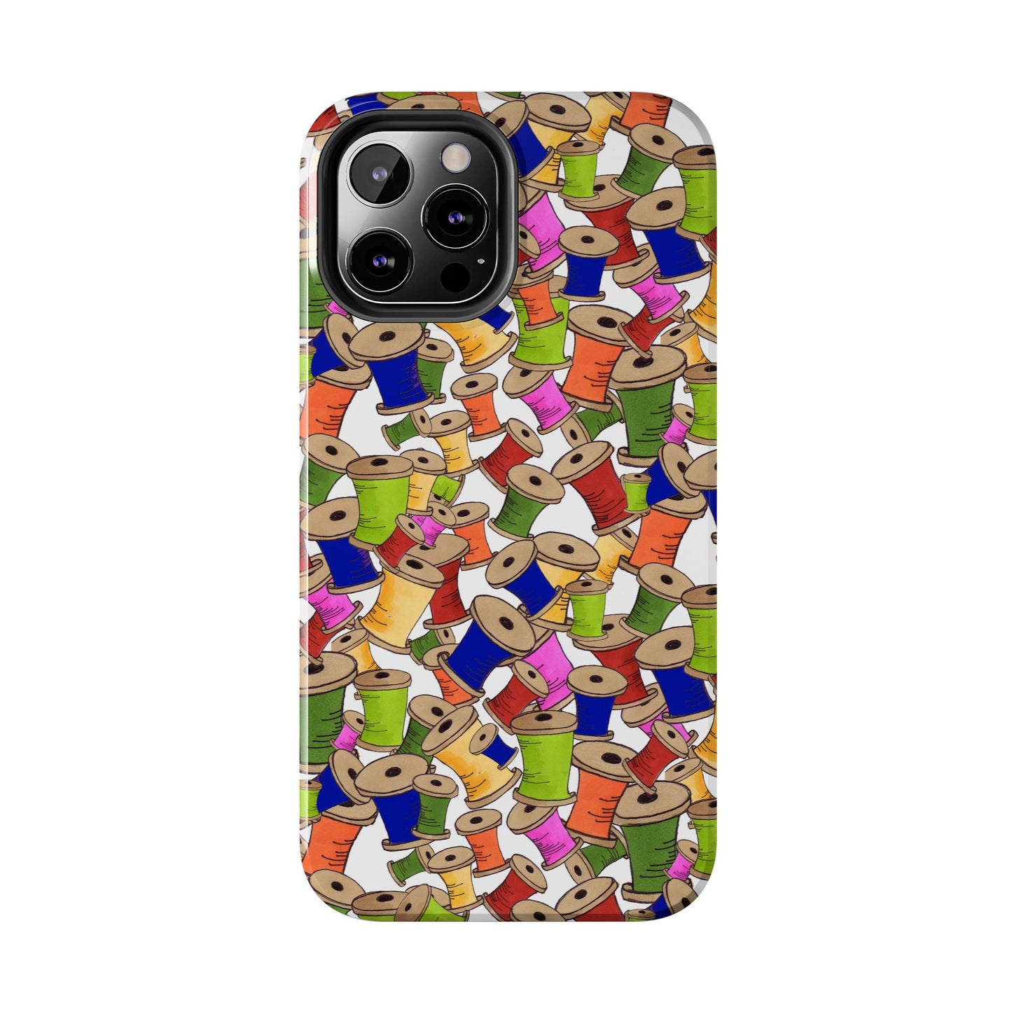 Spoolopoly White Phone Case