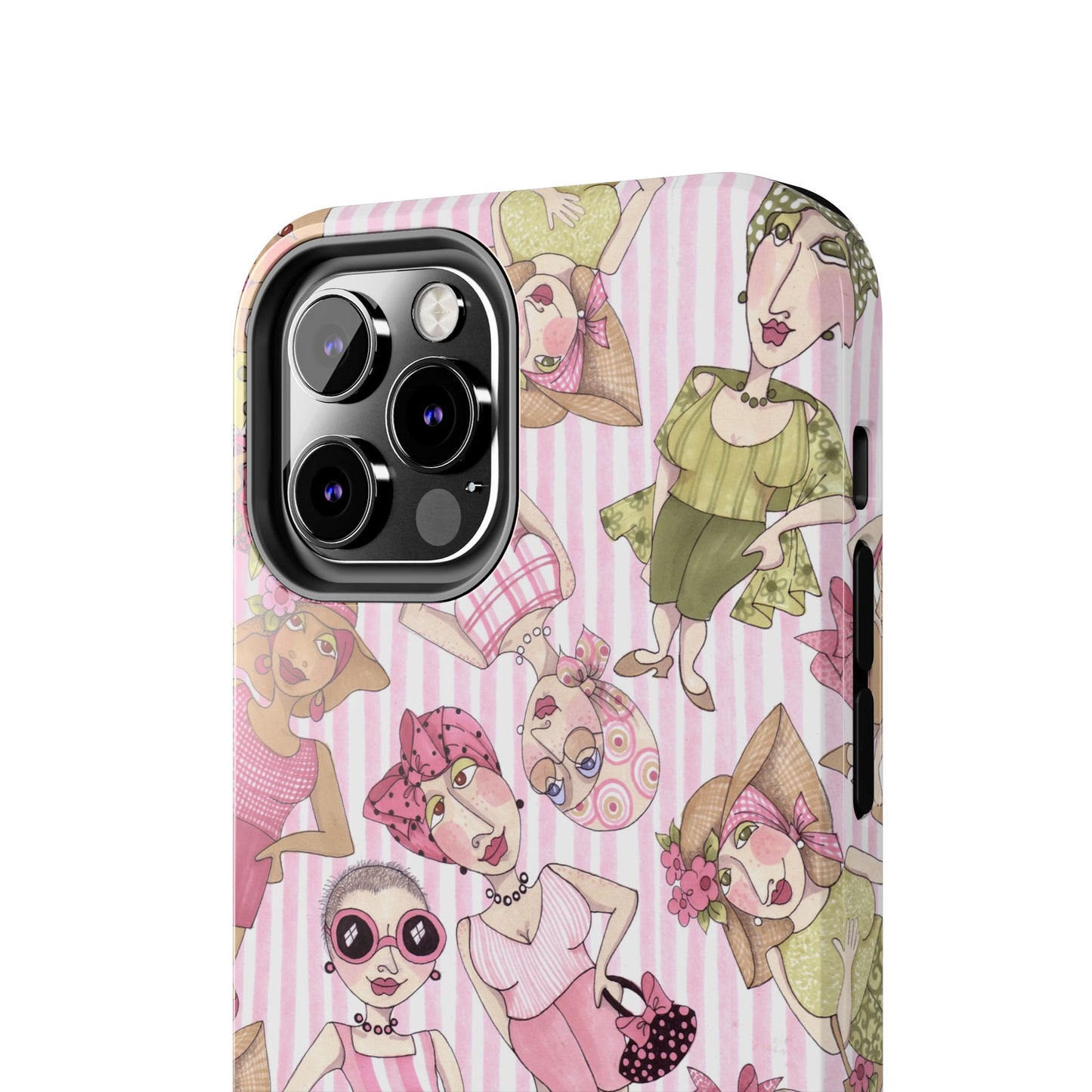 Tossed Ladies Pink Phone Case