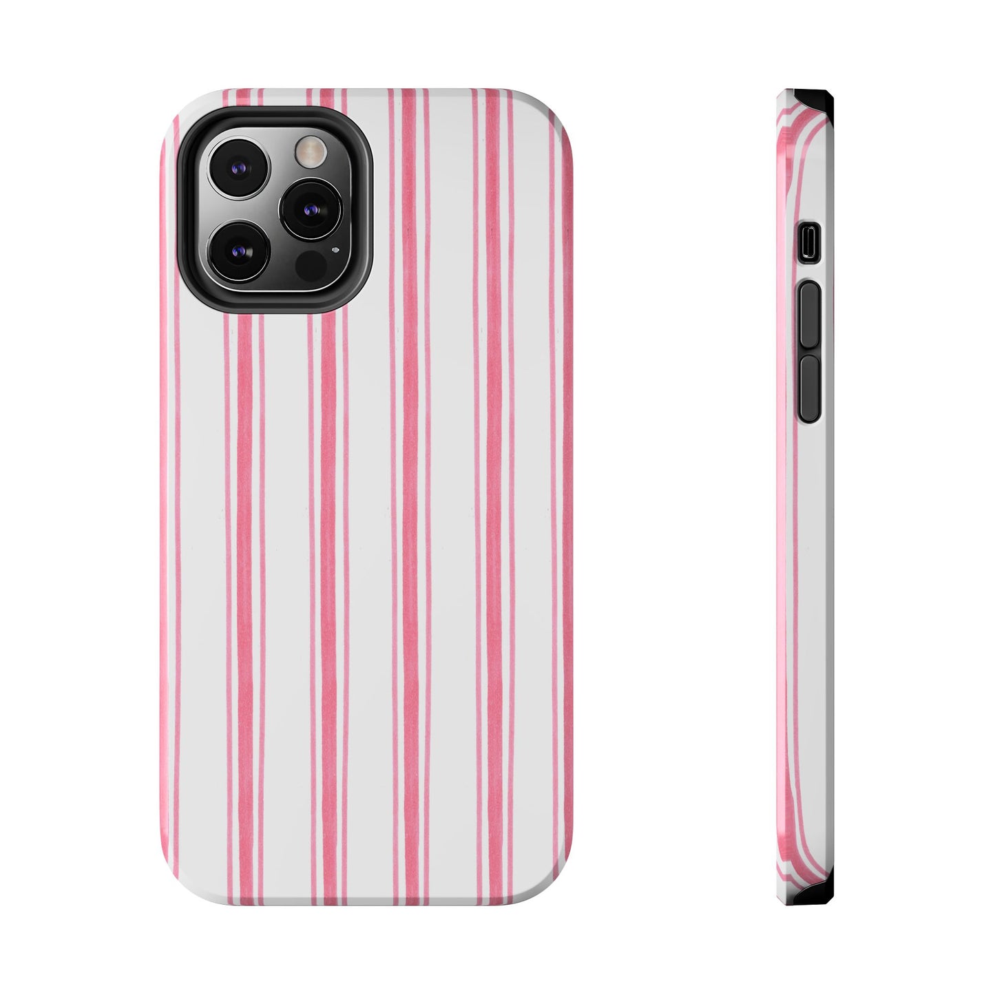 Awning Stripe Pink Phone Case