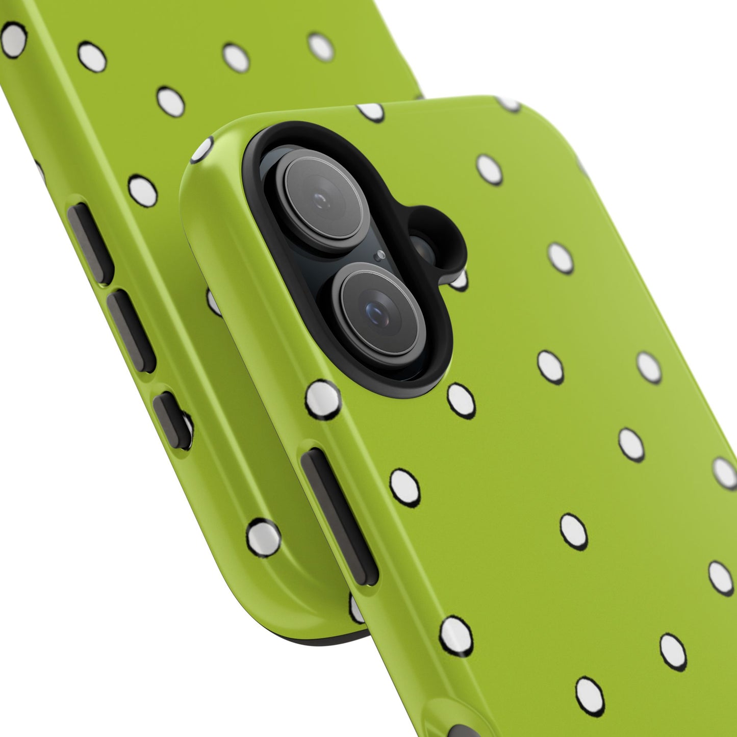 Lime Dots Phone Case