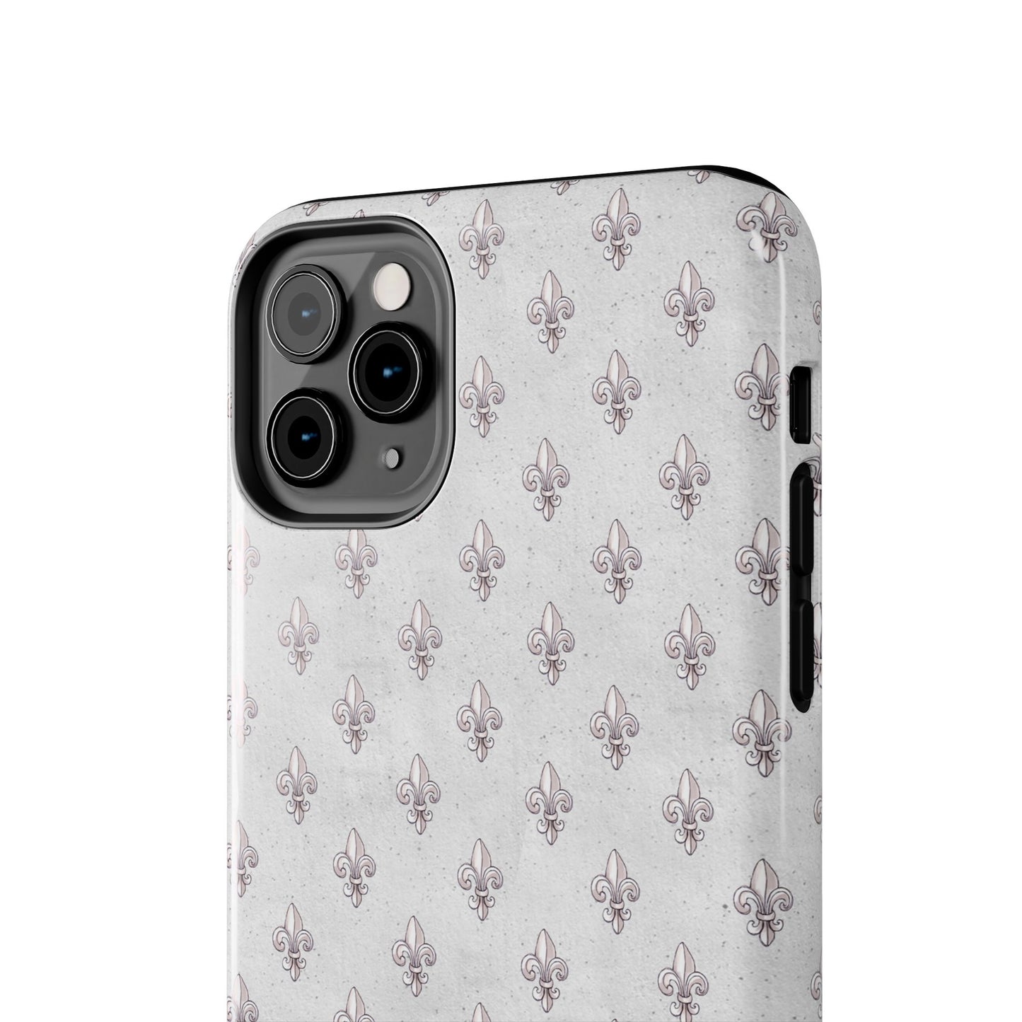 Fleurs Silver Phone Case