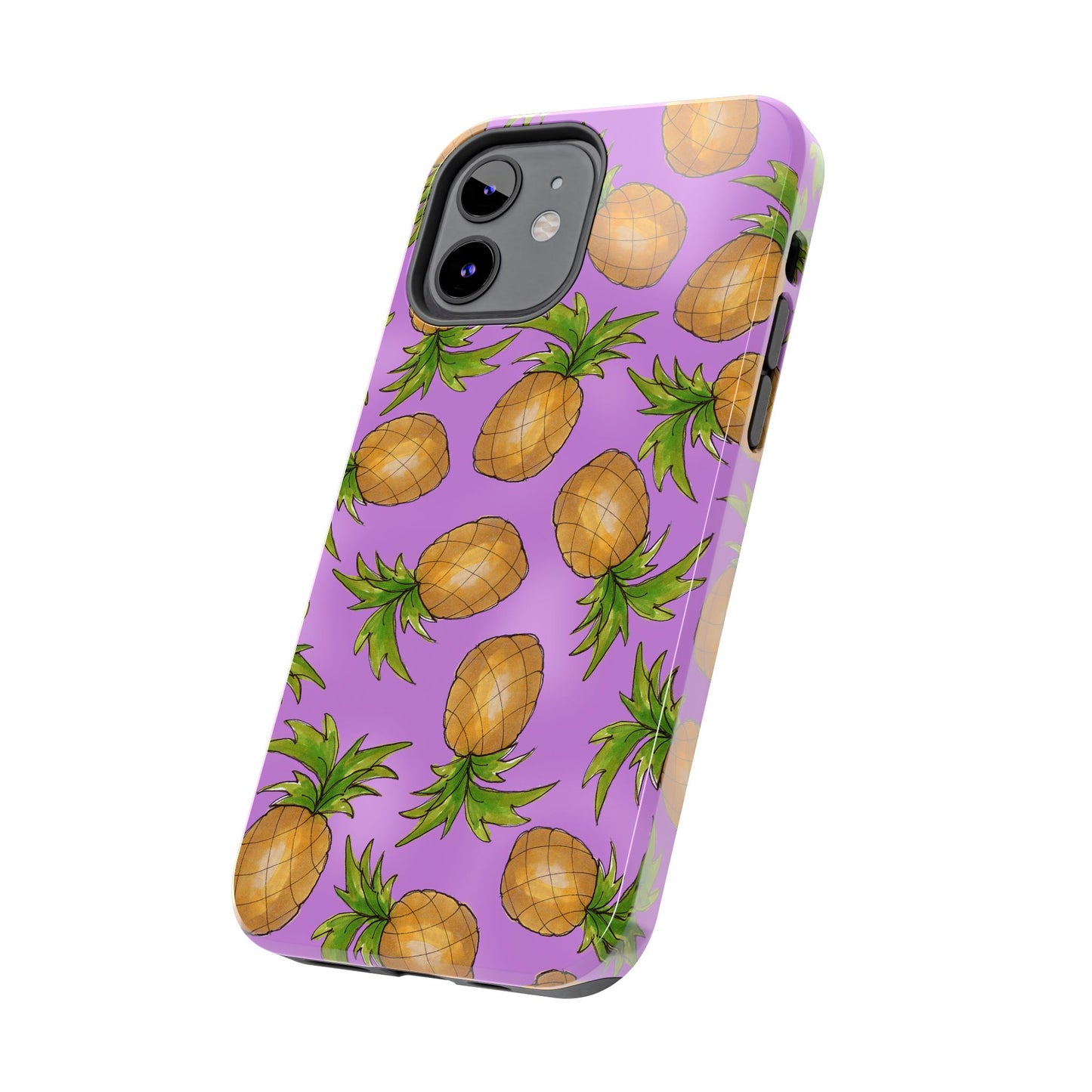 Pineapple Toss Lilac Phone Case