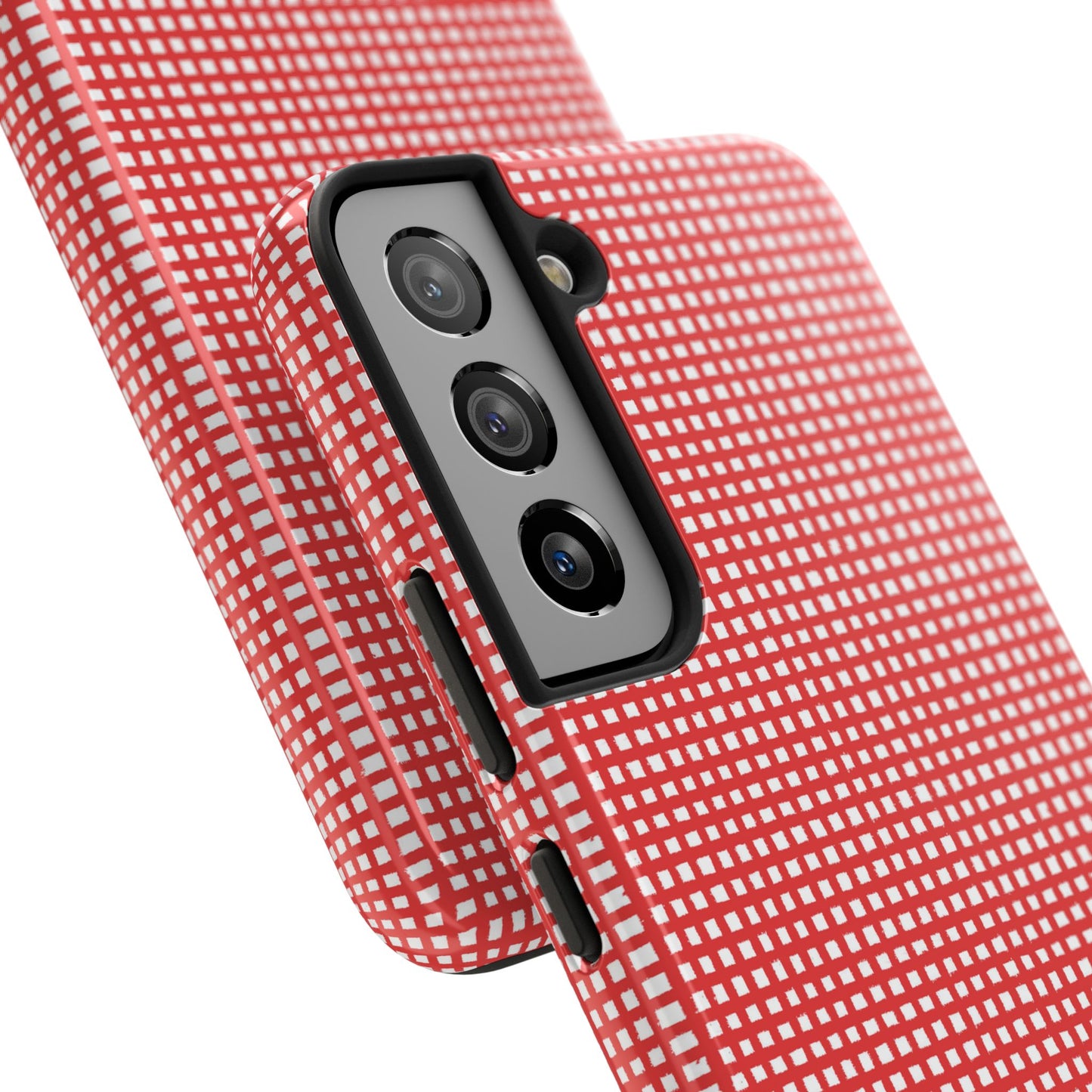 Chipper Check Red Phone Case