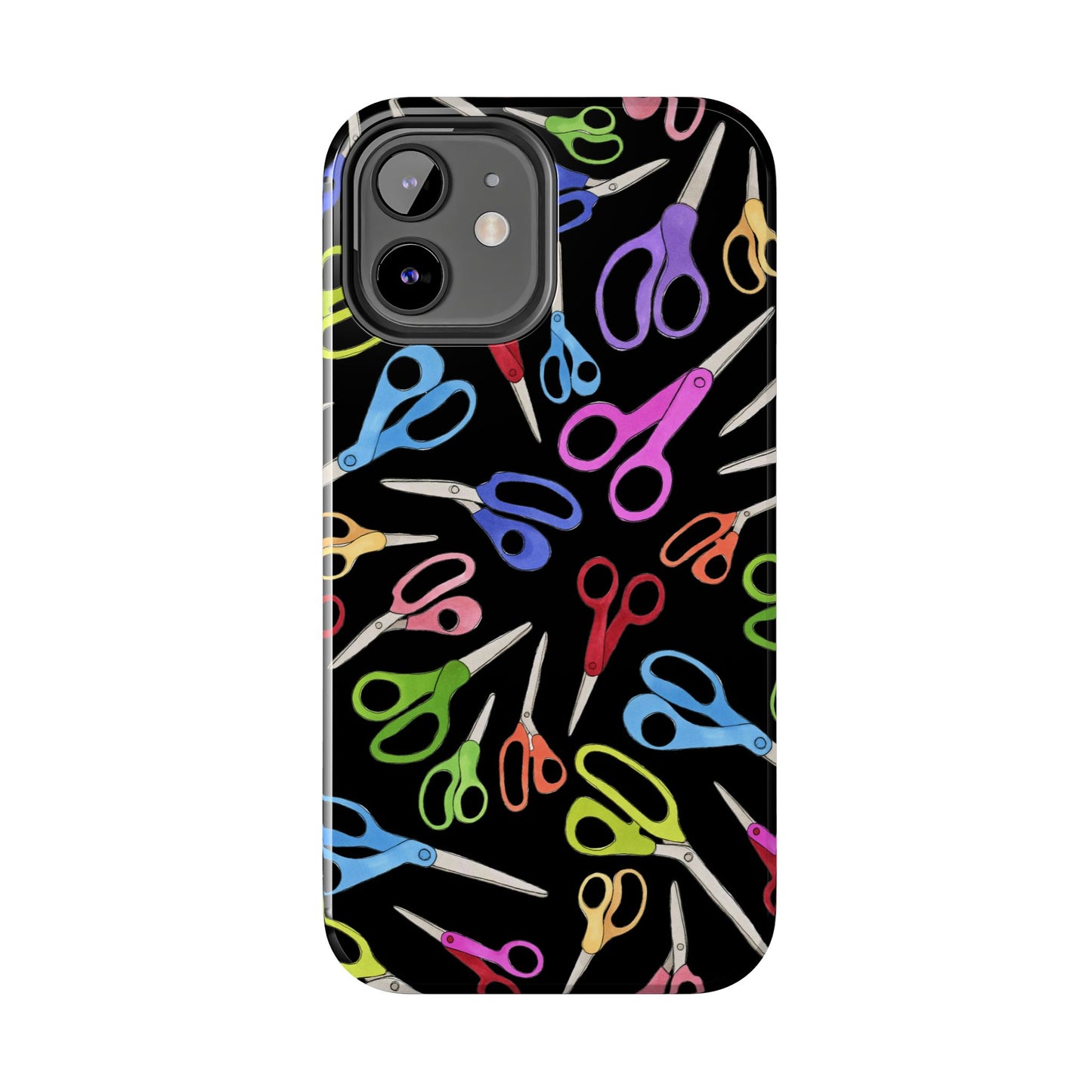 Shear Fun Black Phone Case