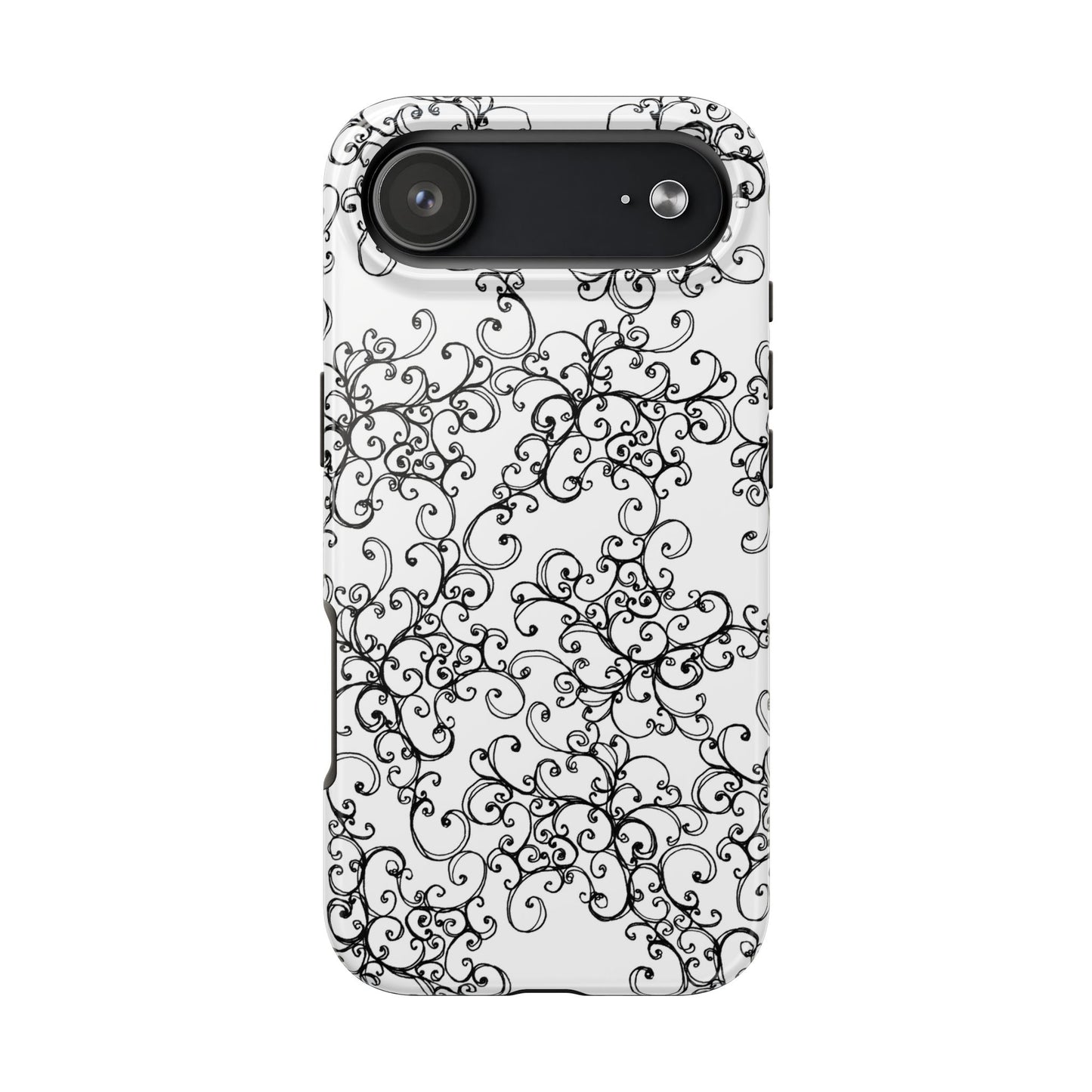 Poodle Scroll Phone Case
