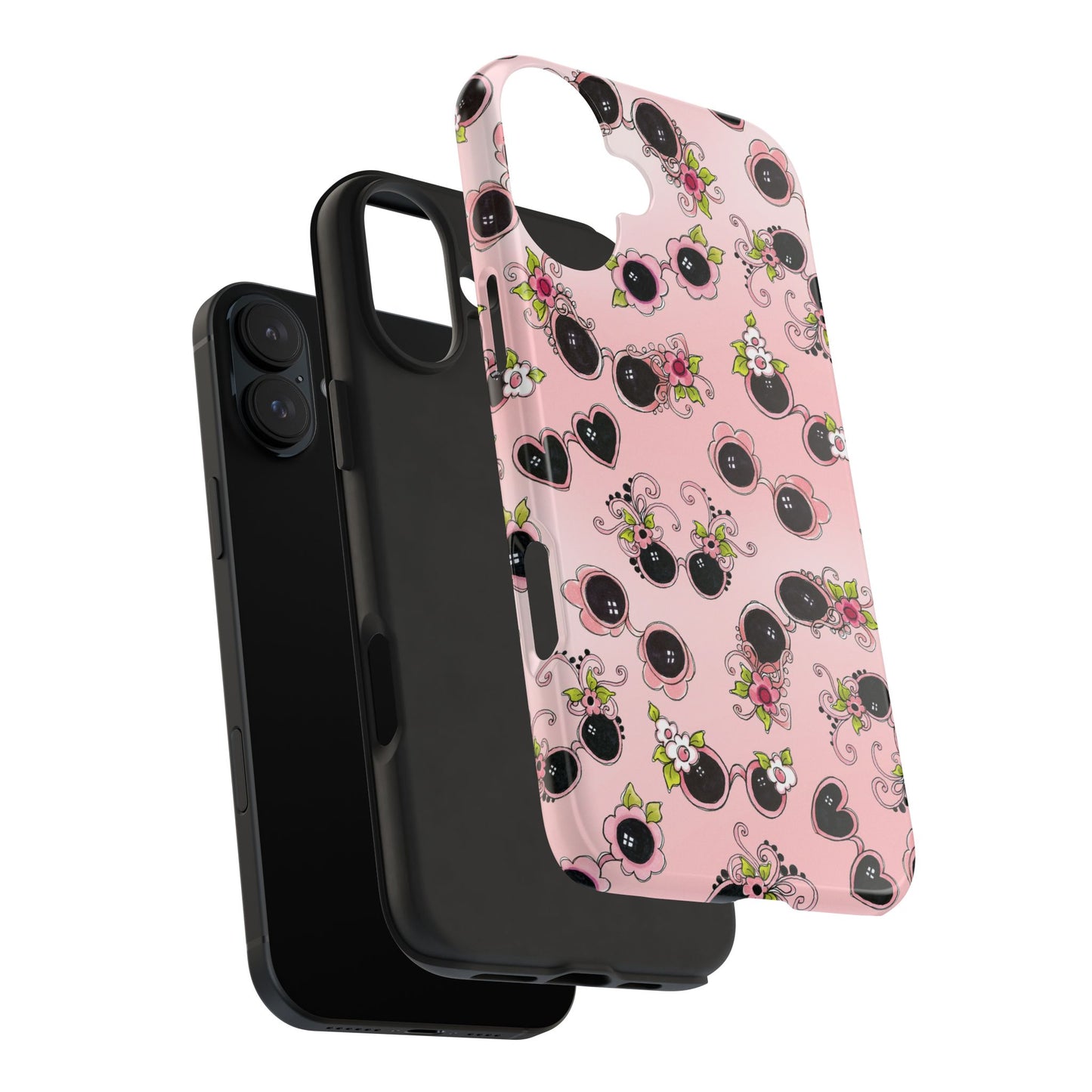 Tossed Shades Pink Phone Case