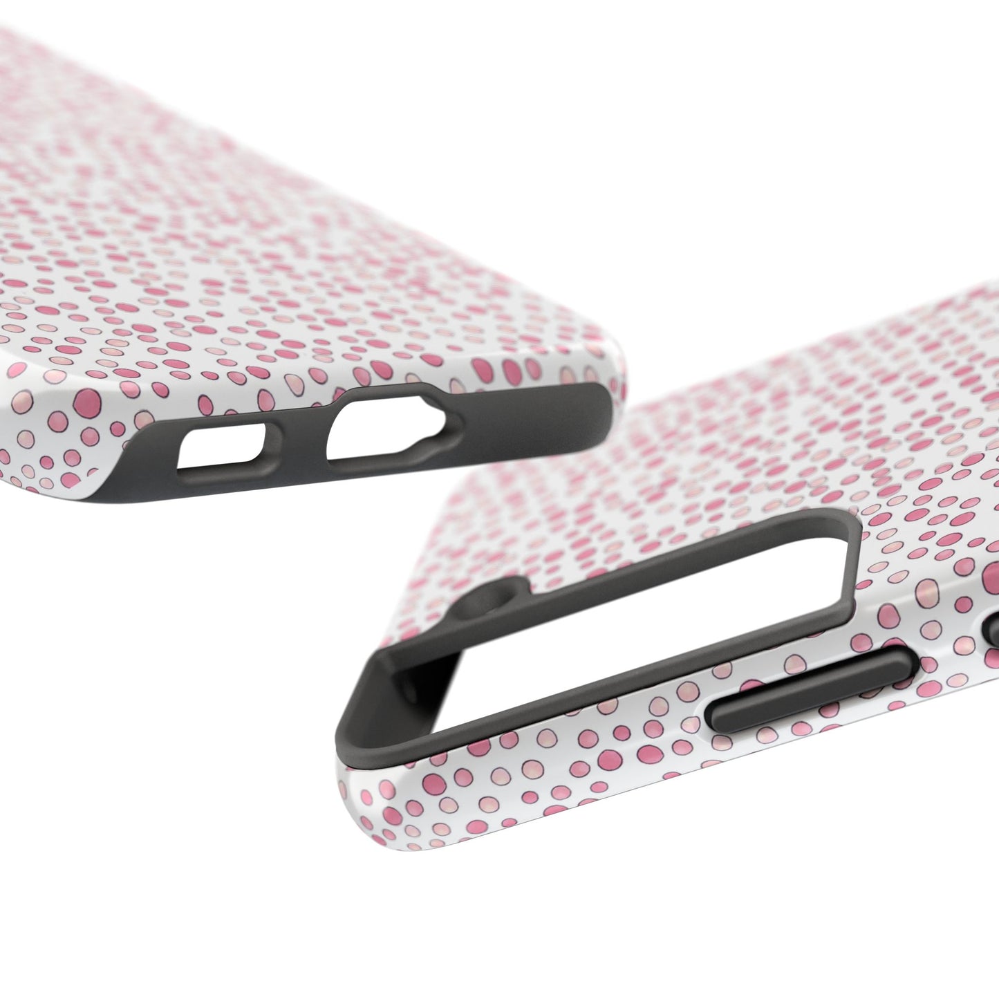 Water Spot Pink / White Phone Case