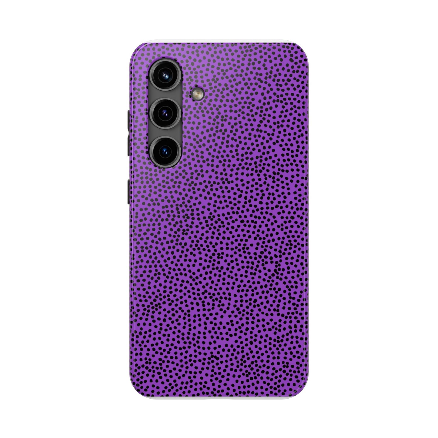 Gypsy Dots Purple / Black Phone Case