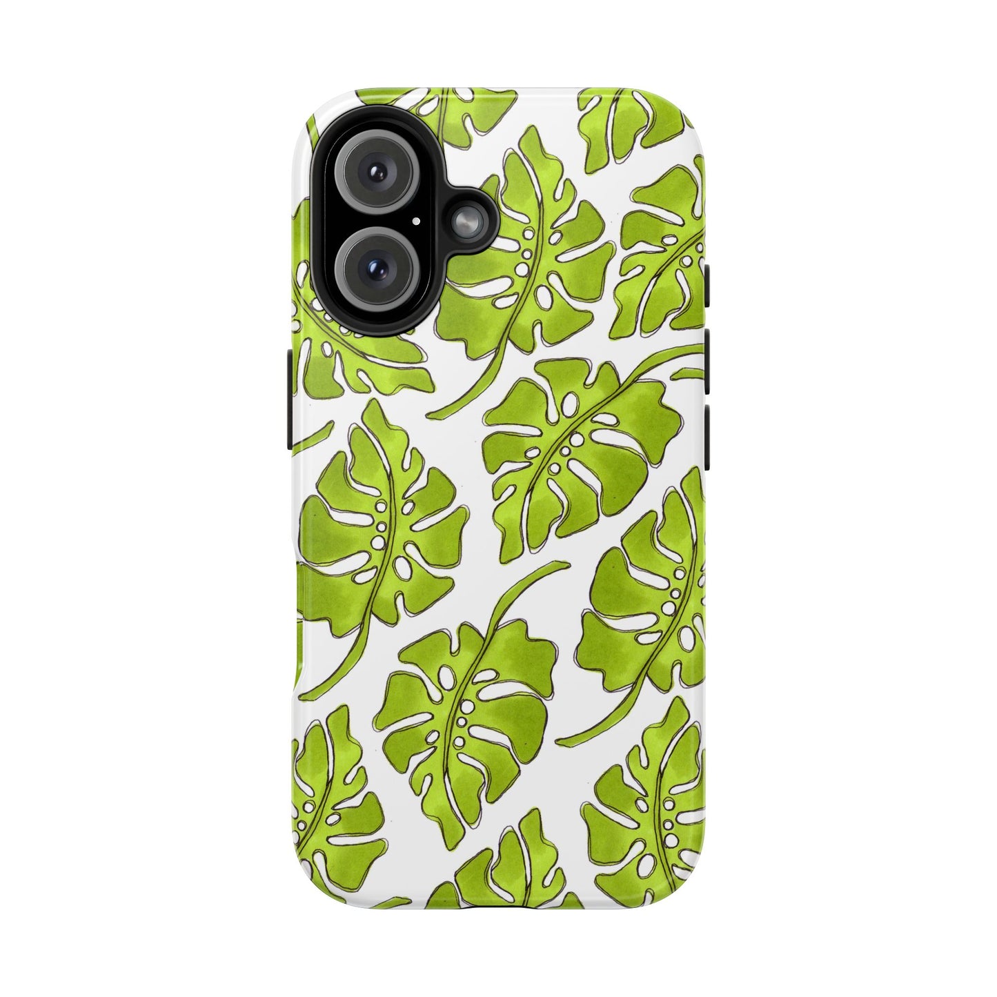 Big Leaf White Phone Case