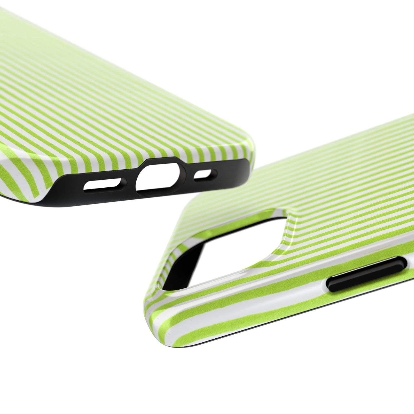 Golf Stripe Lime Phone Case