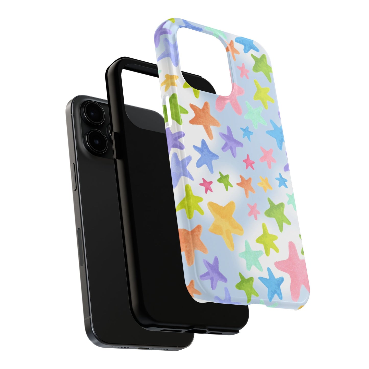 Happy Stars Blue Sky Phone Case