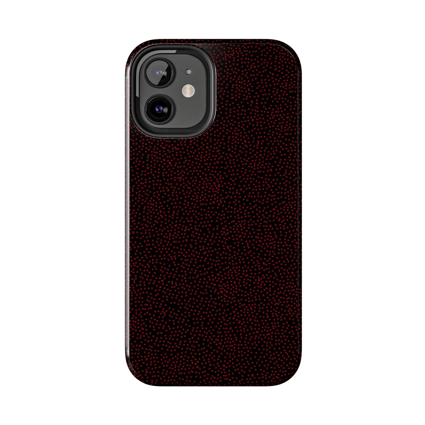Mini Dot Black / Red Phone Case