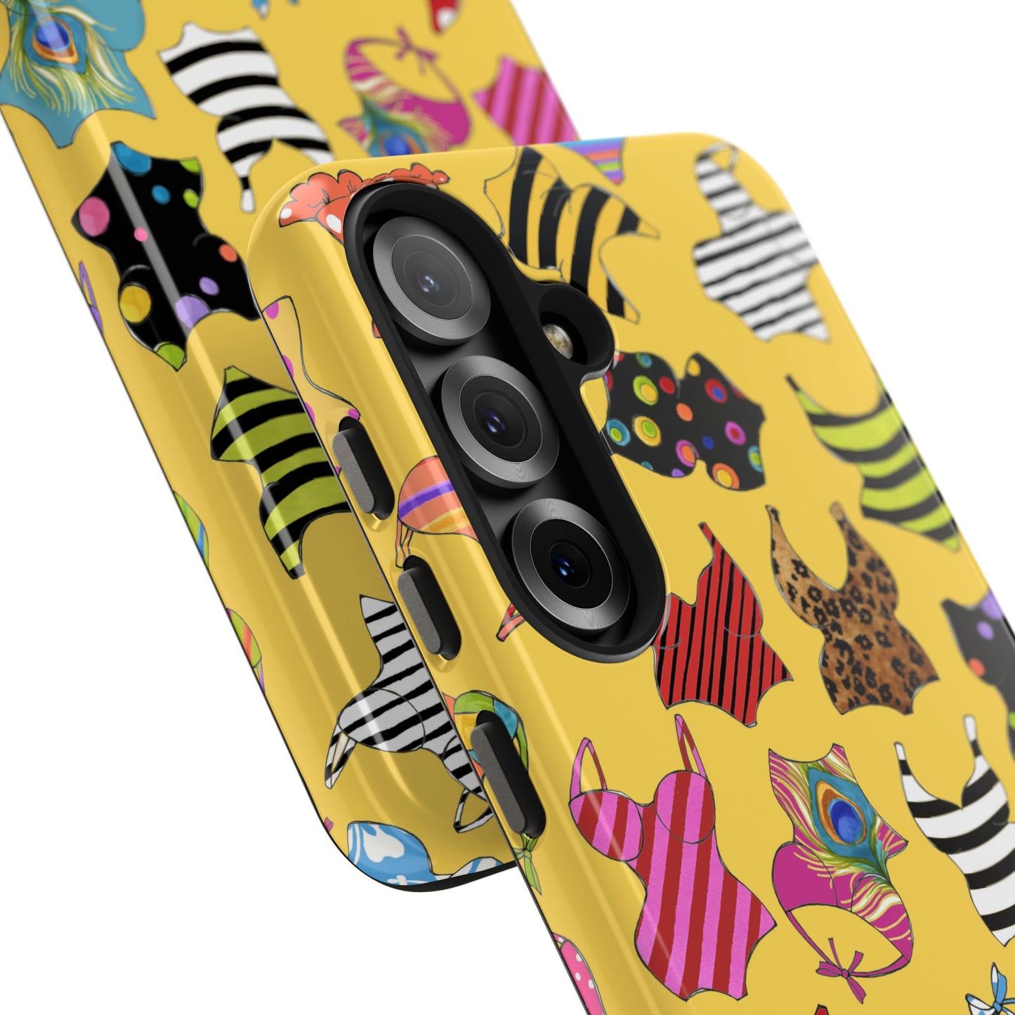 Assorted Suits Yellow Phone Case