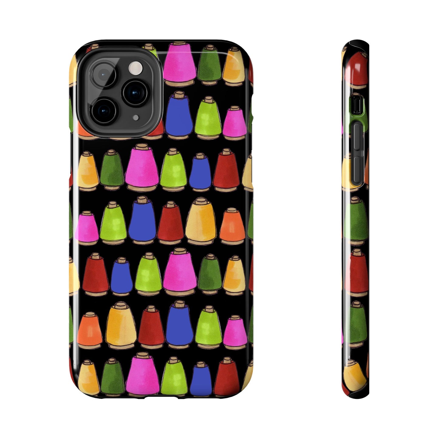 Coneiferous Black / Multi Phone Case