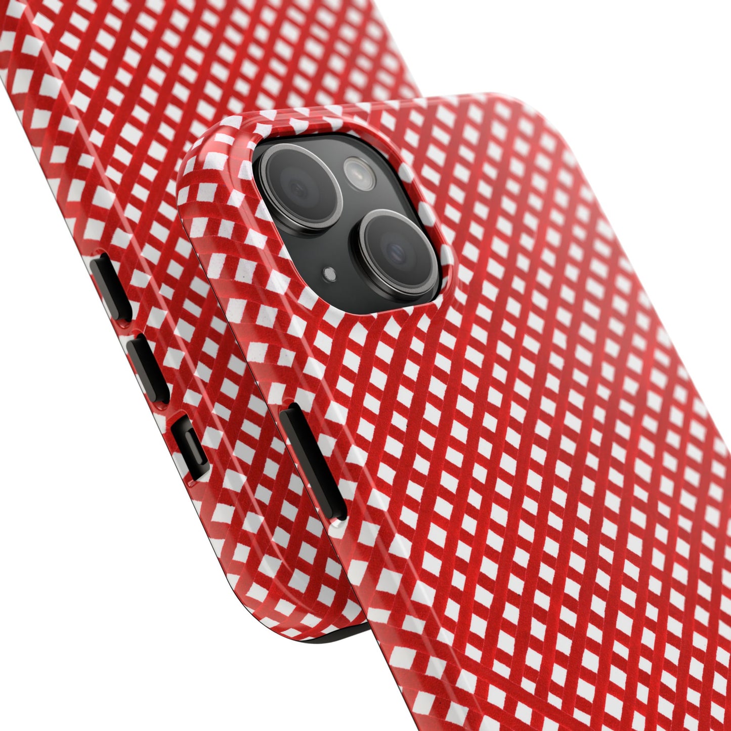 Trellis Check Red Phone Case
