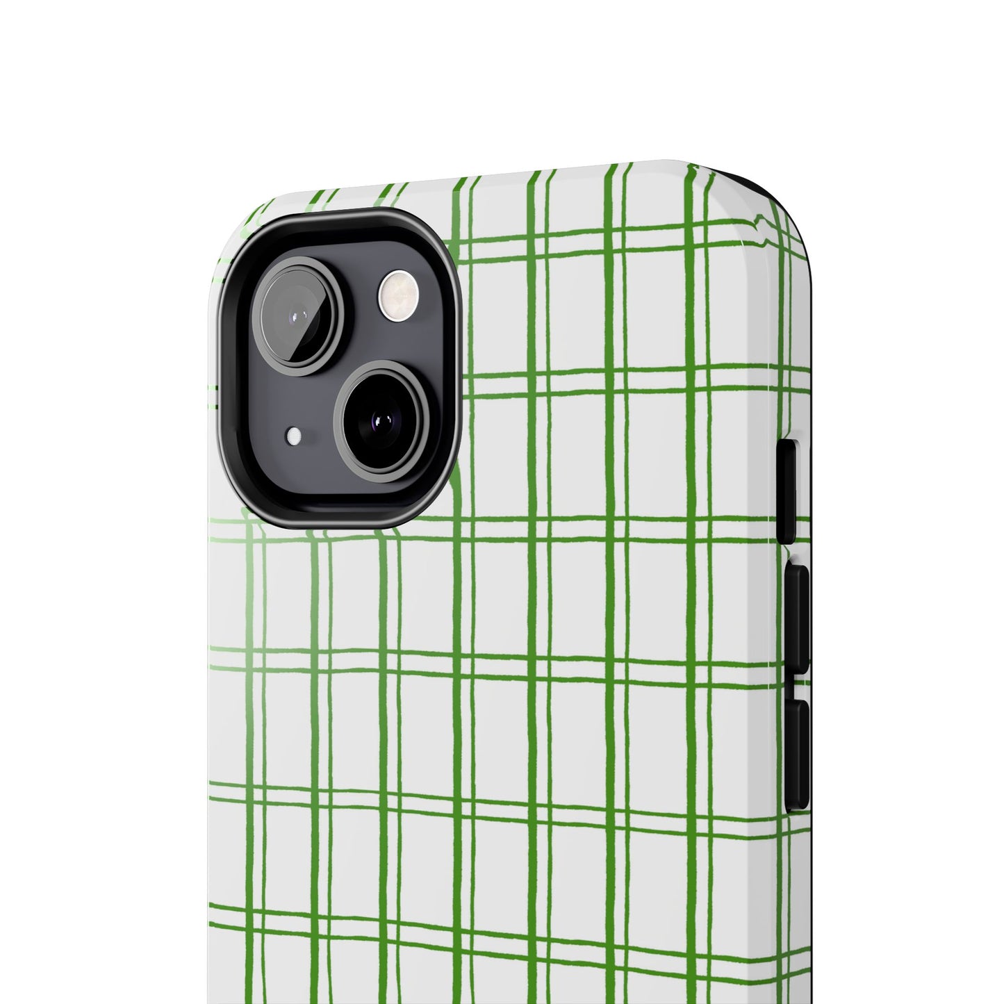 Kitchen Plaid White / Green Phone Case