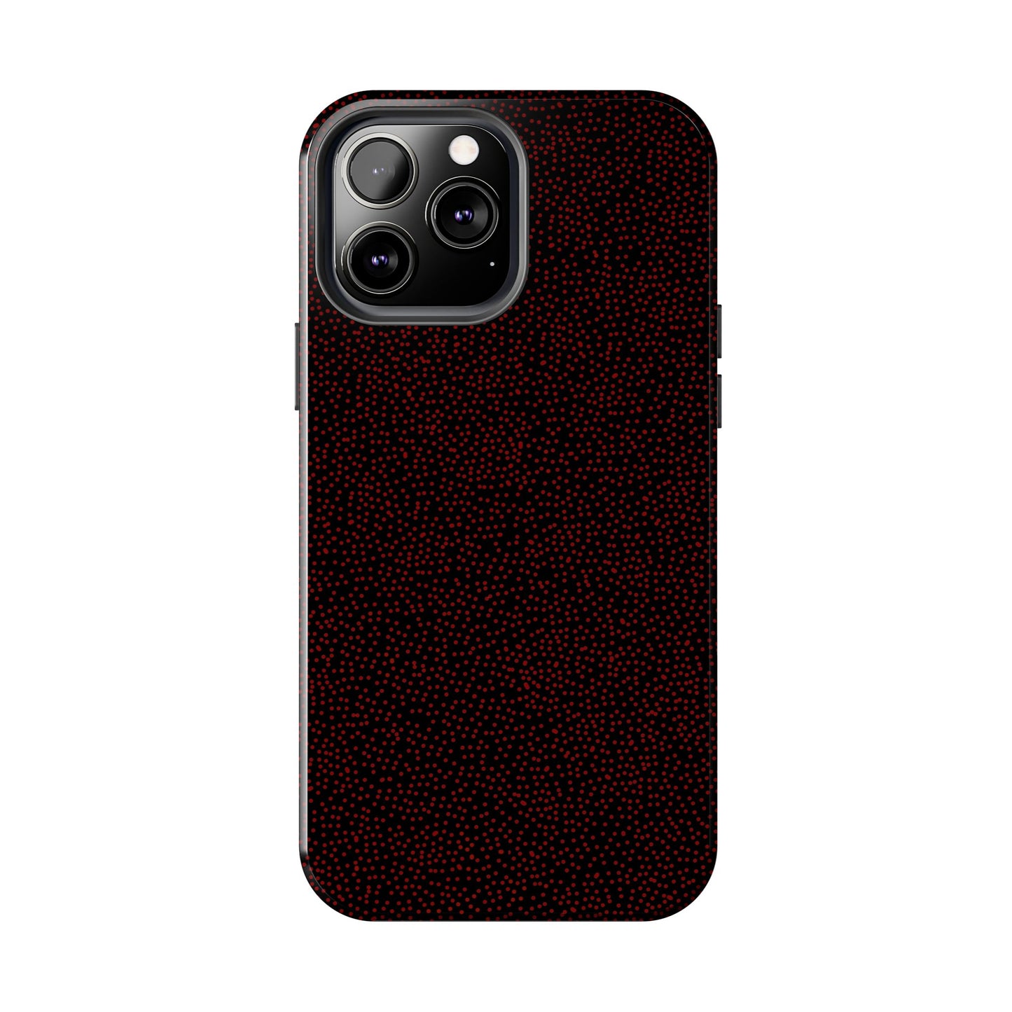 Mini Dot Black / Red Phone Case