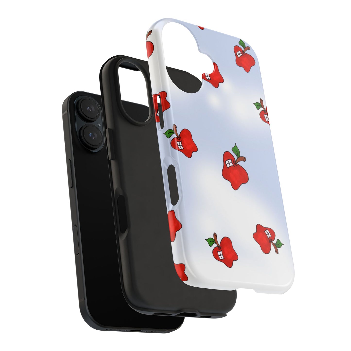 Flying Apples Blue Sky Phone Case