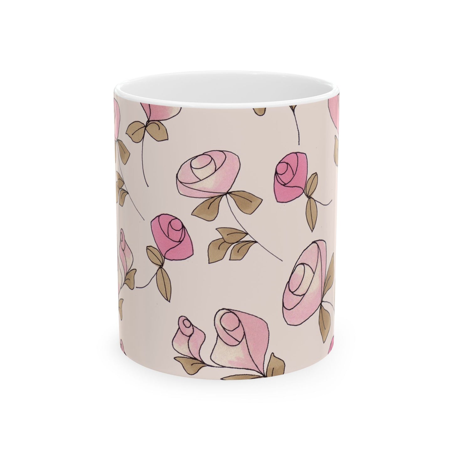 Simply Roses Pink Cup