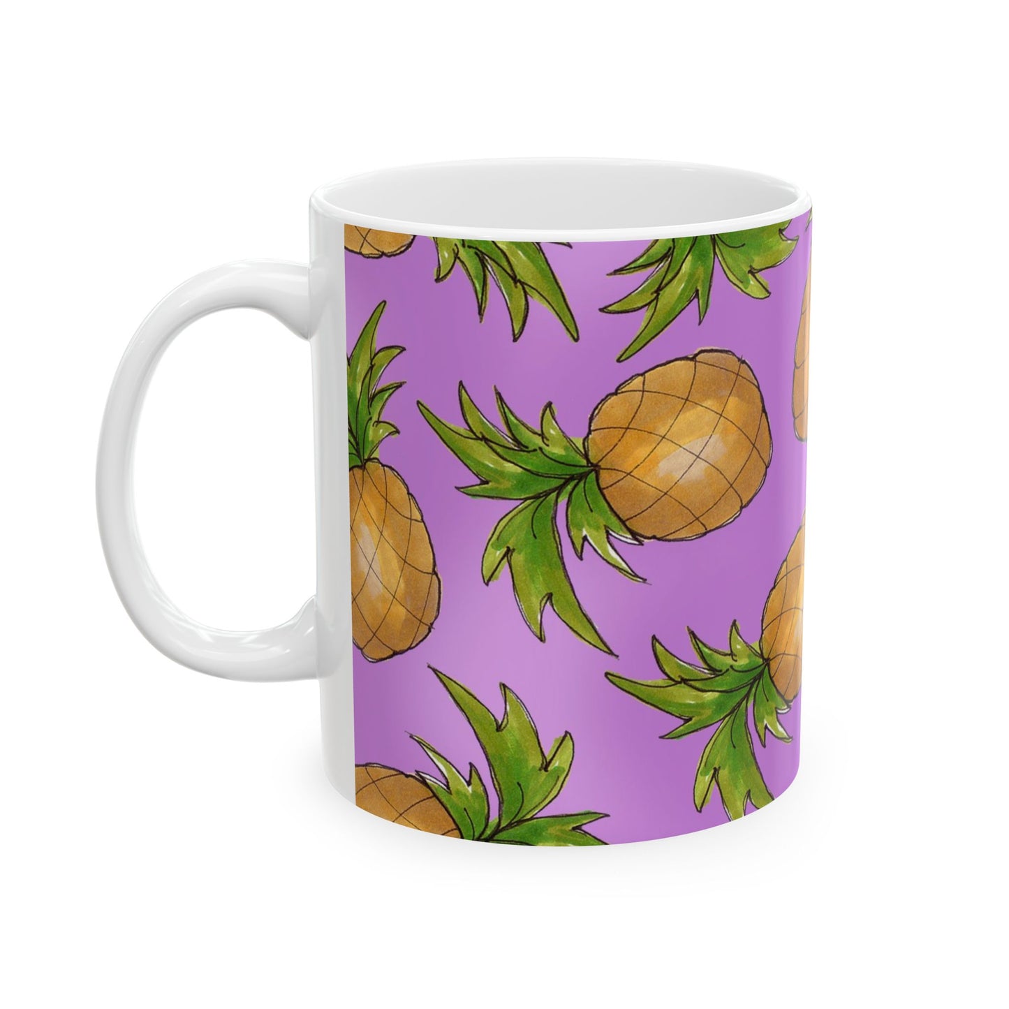 Pineapple Toss Lilac Cup