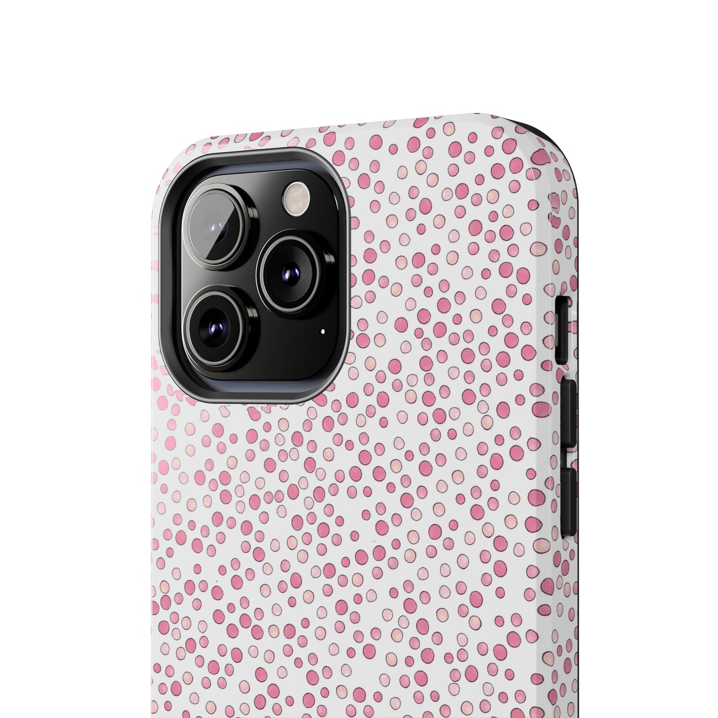 Water Spot Pink / White Phone Case
