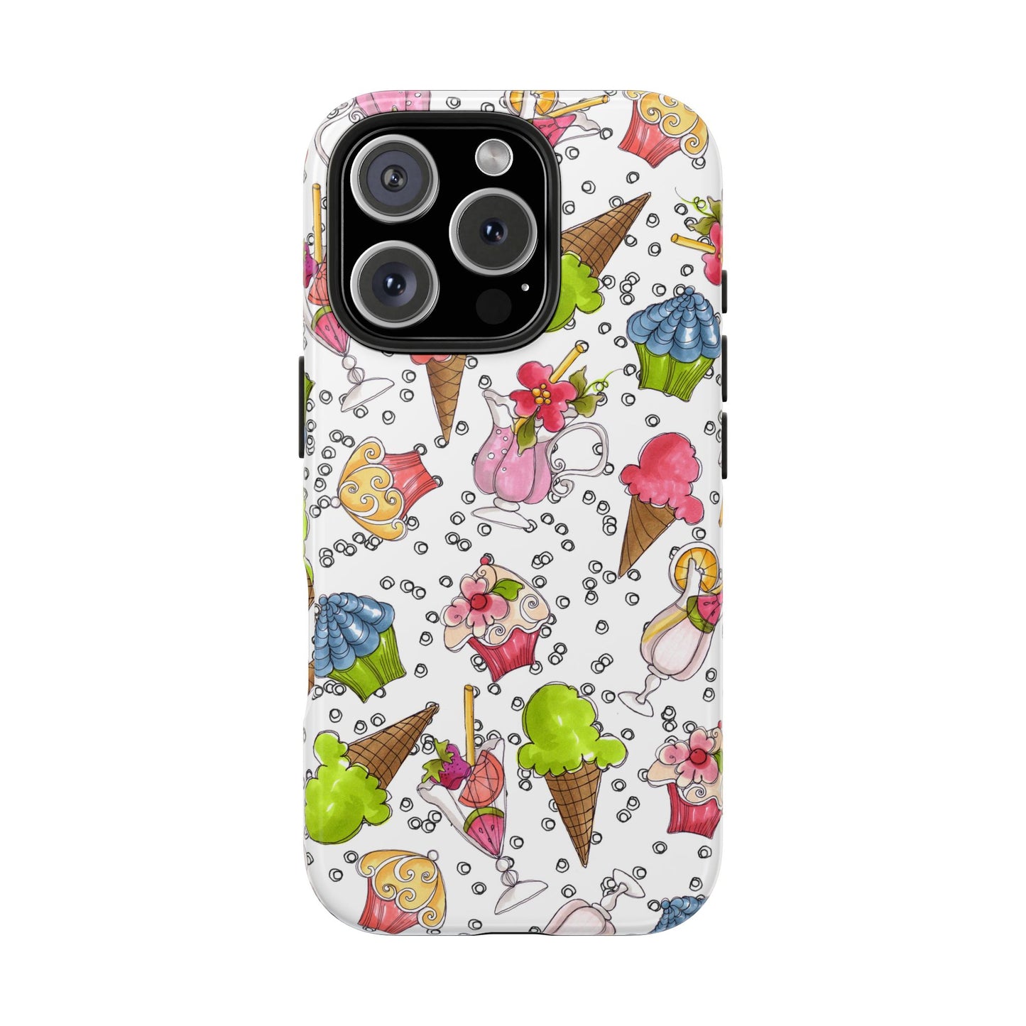 Resort Food White Phone Case