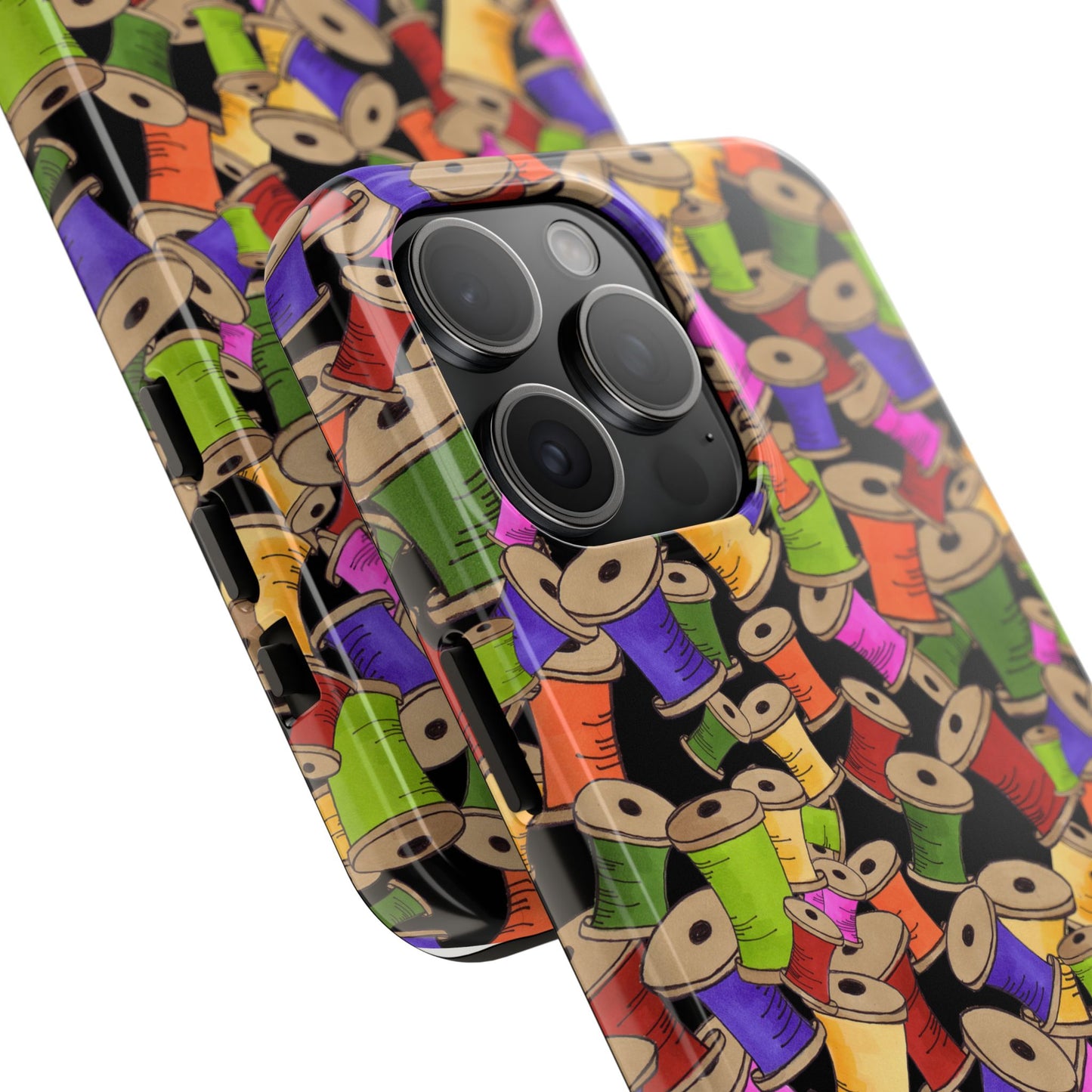 Spoolopoly Black Phone Case