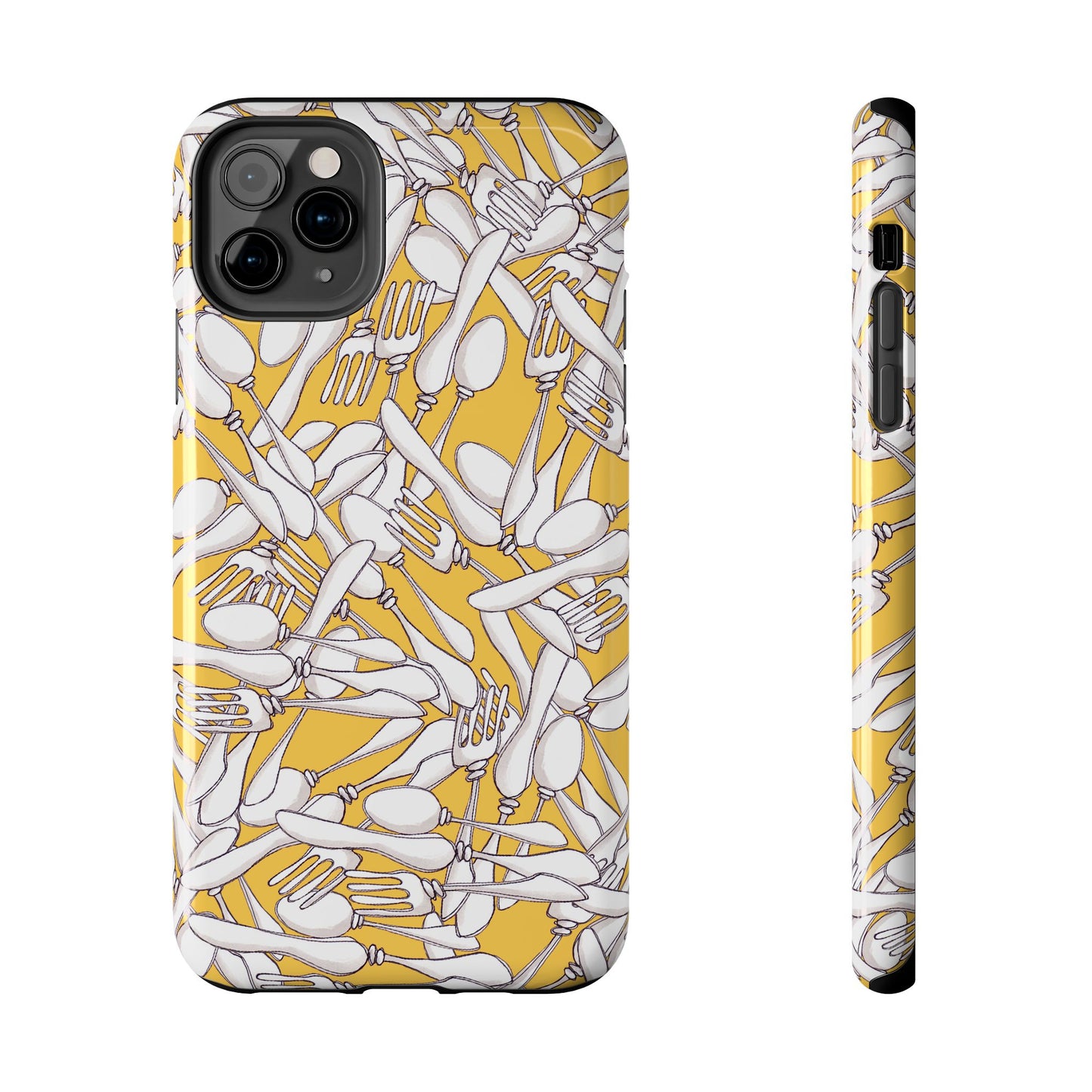 Silverware Wars Yellow Phone Case