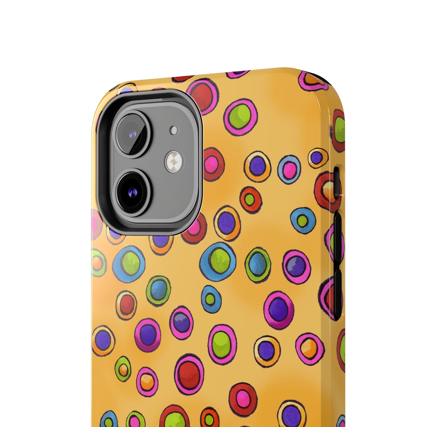 Dopey Dots Yellow Phone Case