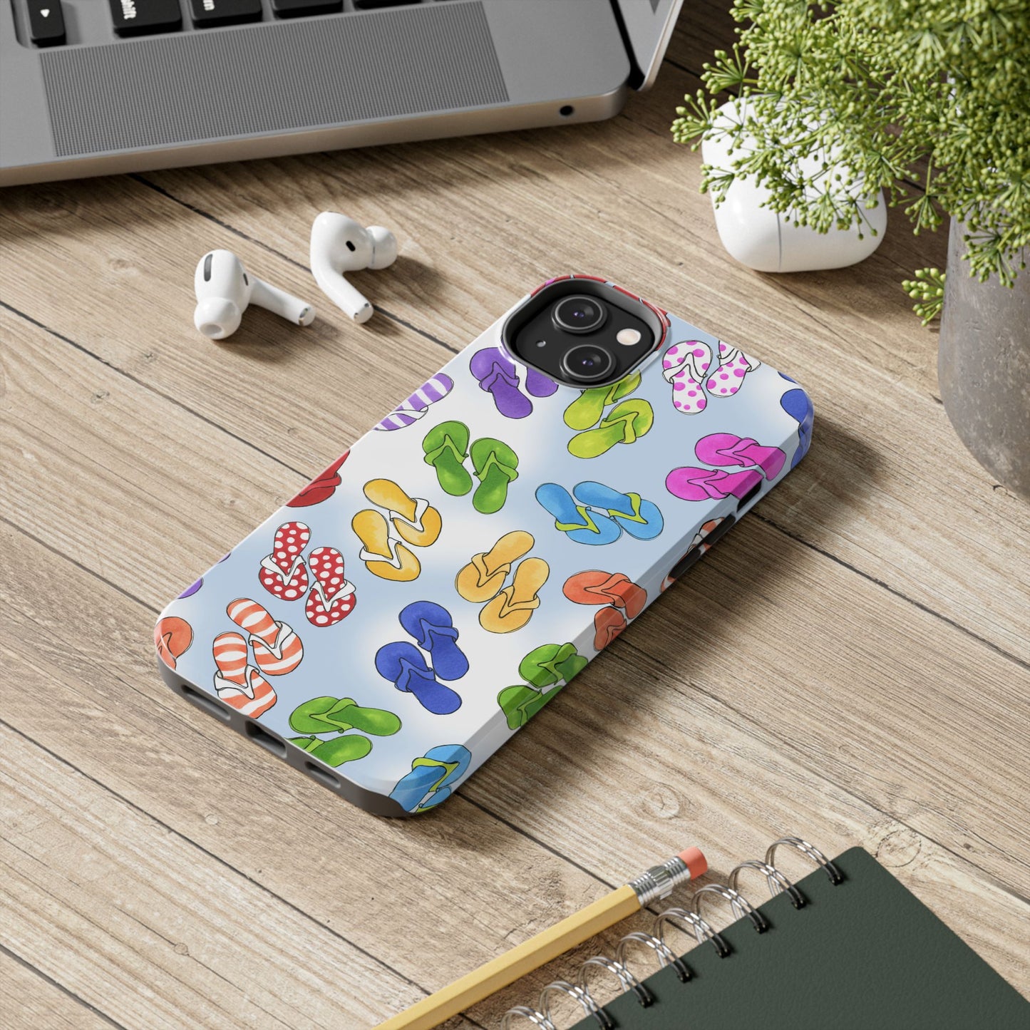 Fun Flops Blue Sky Phone Case
