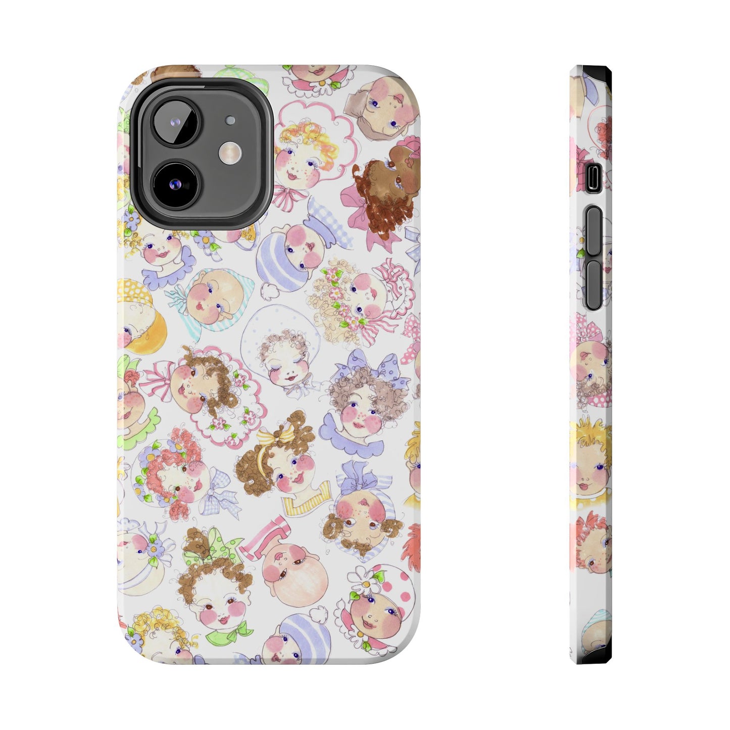 Baby Face Fling White Phone Case