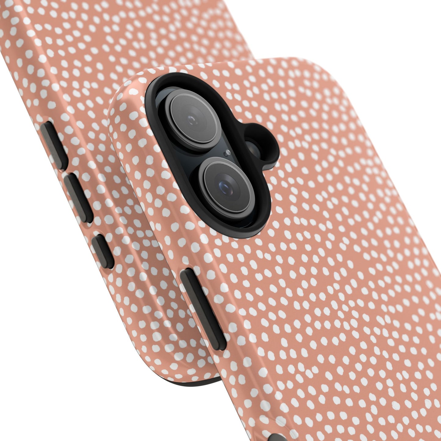 Bitty Dots Melon / White Phone Case