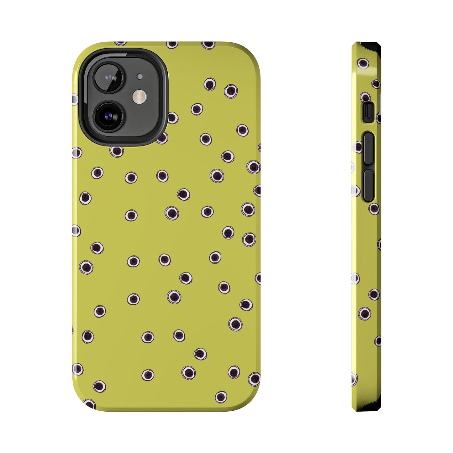 Halo Dots Green Phone Case