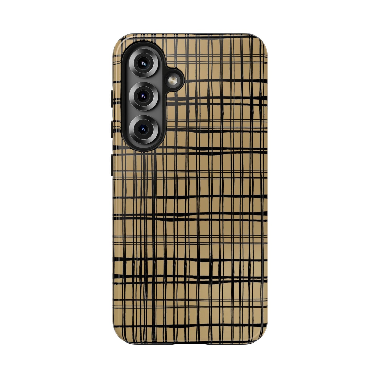 Doggie Fence Tan Phone Case