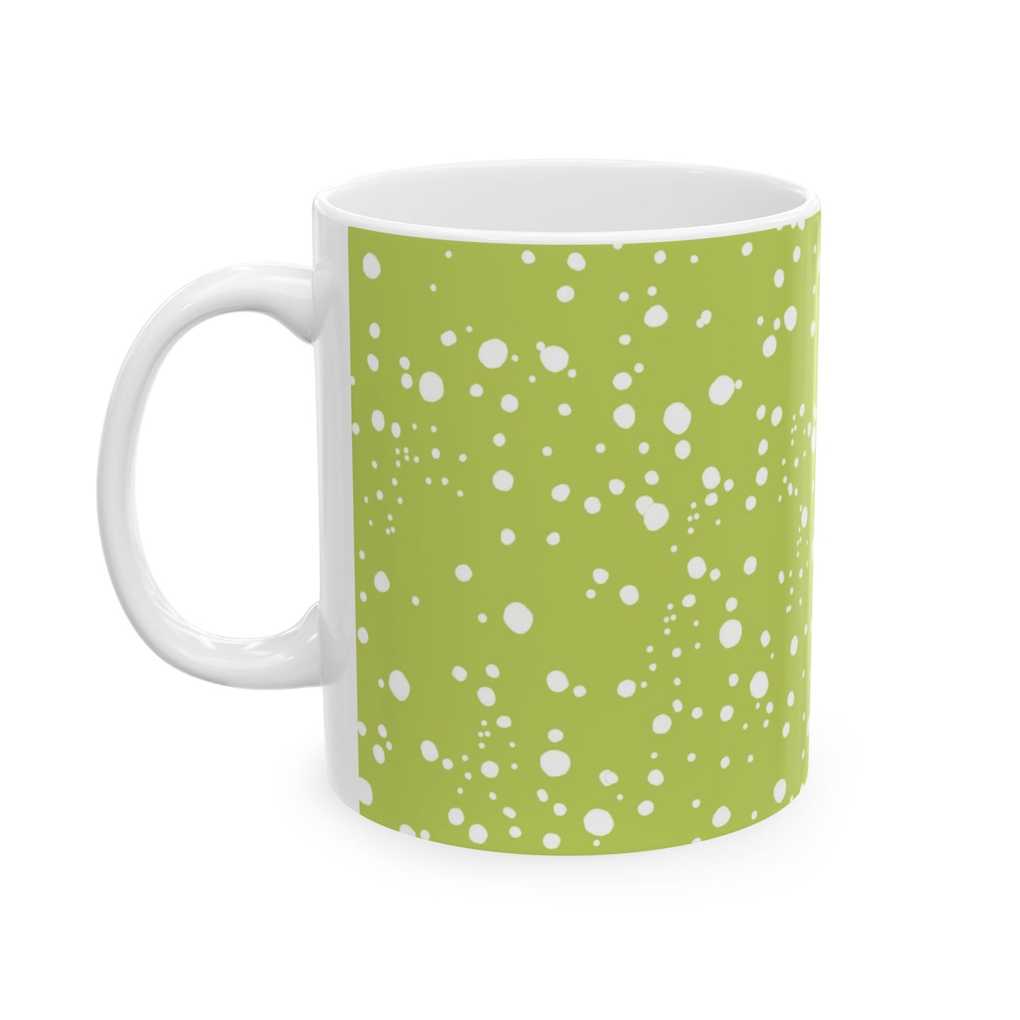 Galaxy Dots Green Cup