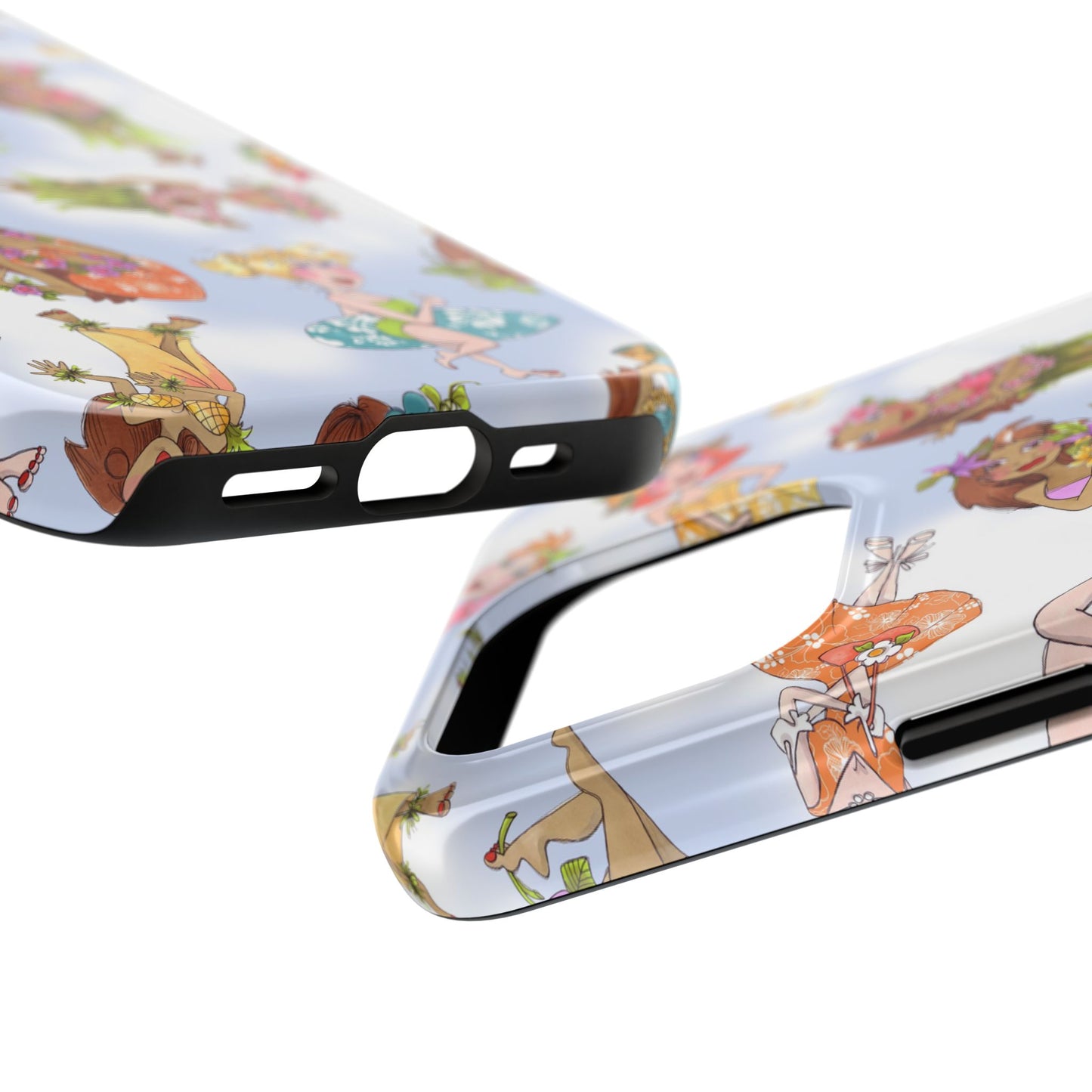 Island Toss Blue Sky Phone Case