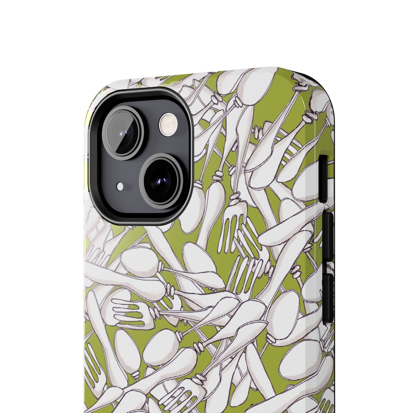 Silverware Wars Green Phone Case