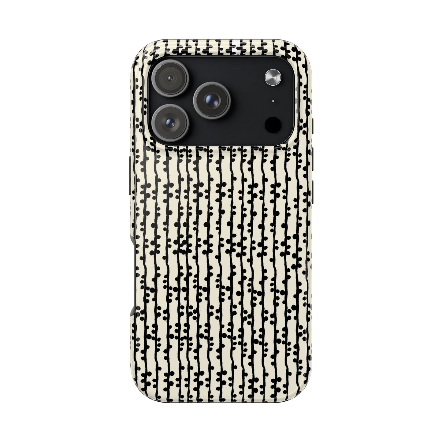 Loopy Stripe Bone Phone Case