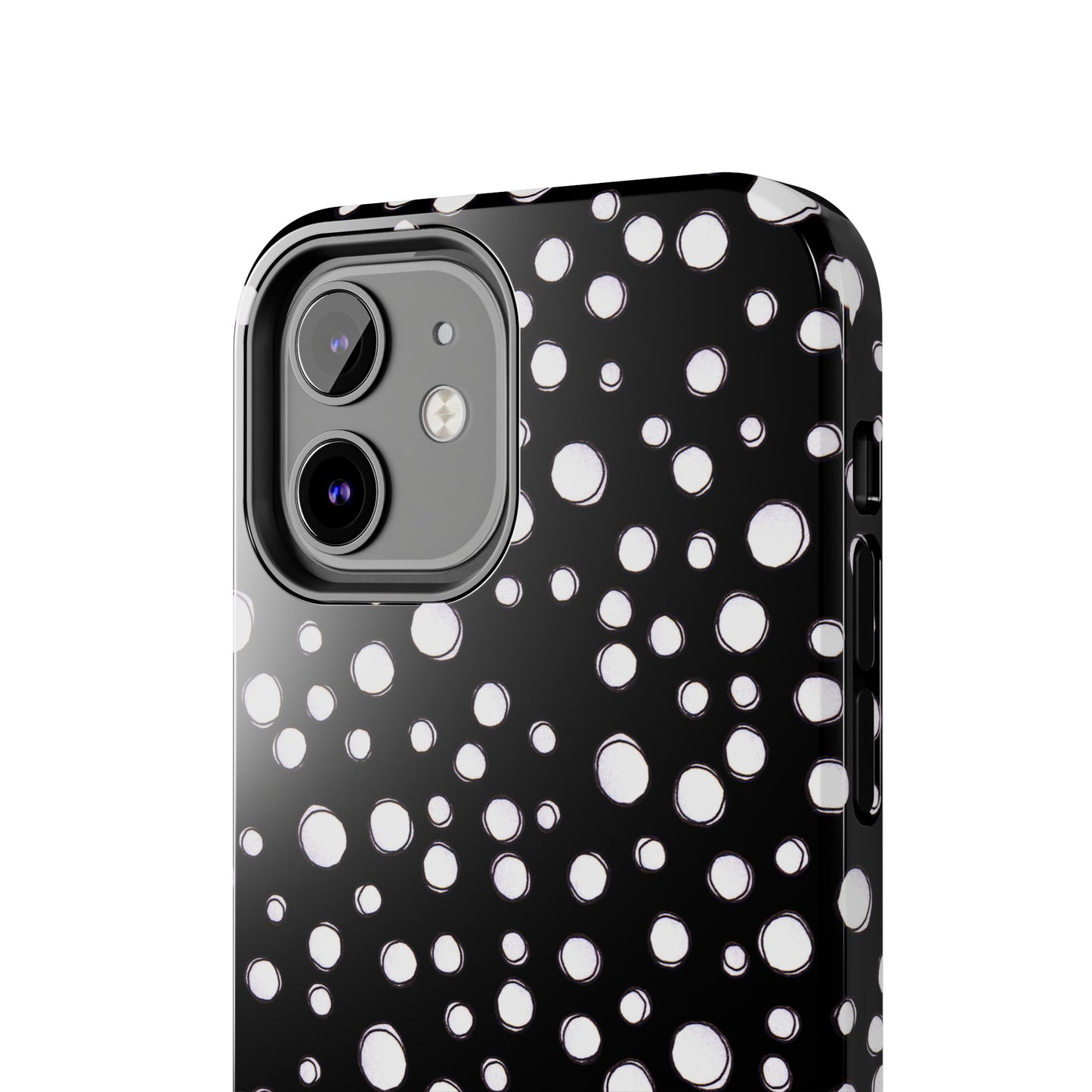 Pot Dots Black Phone Case