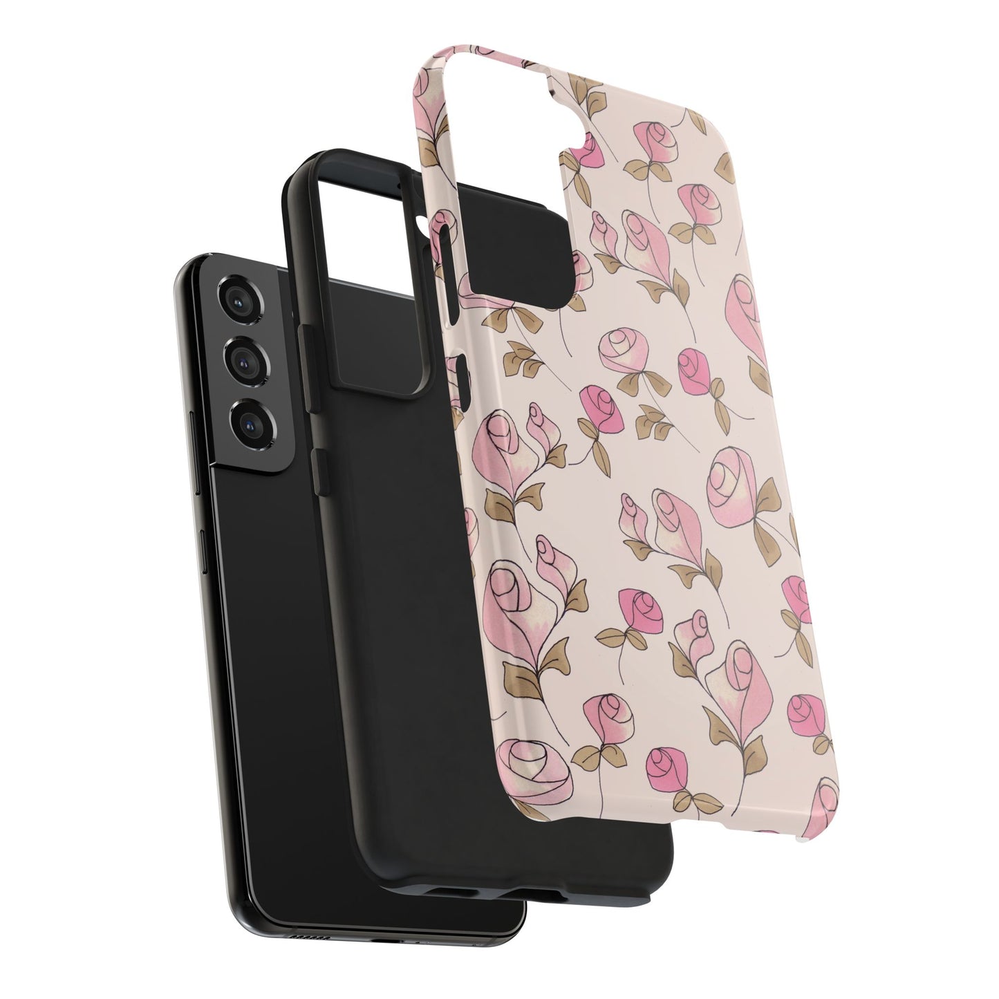 Simply Roses Vanilla Phone Case