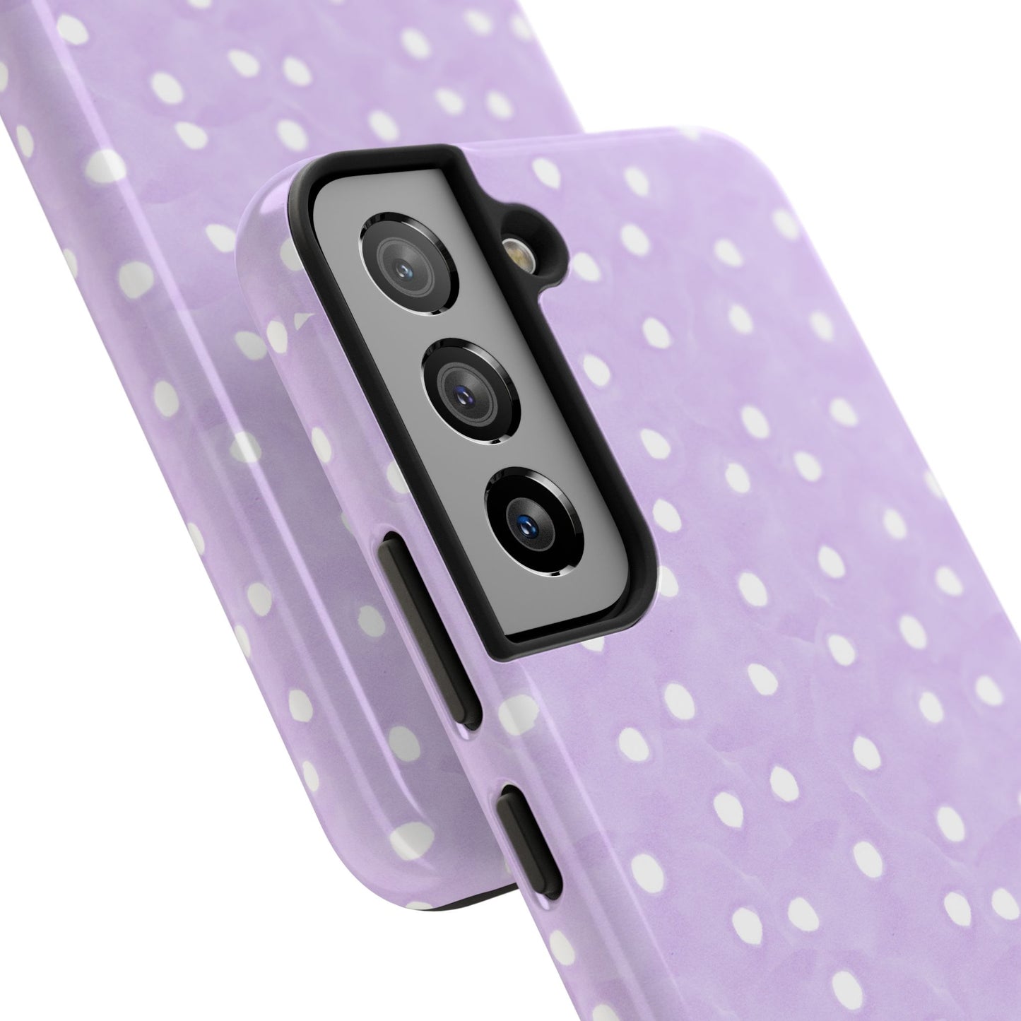 Space Dots Lilac / White Phone Case