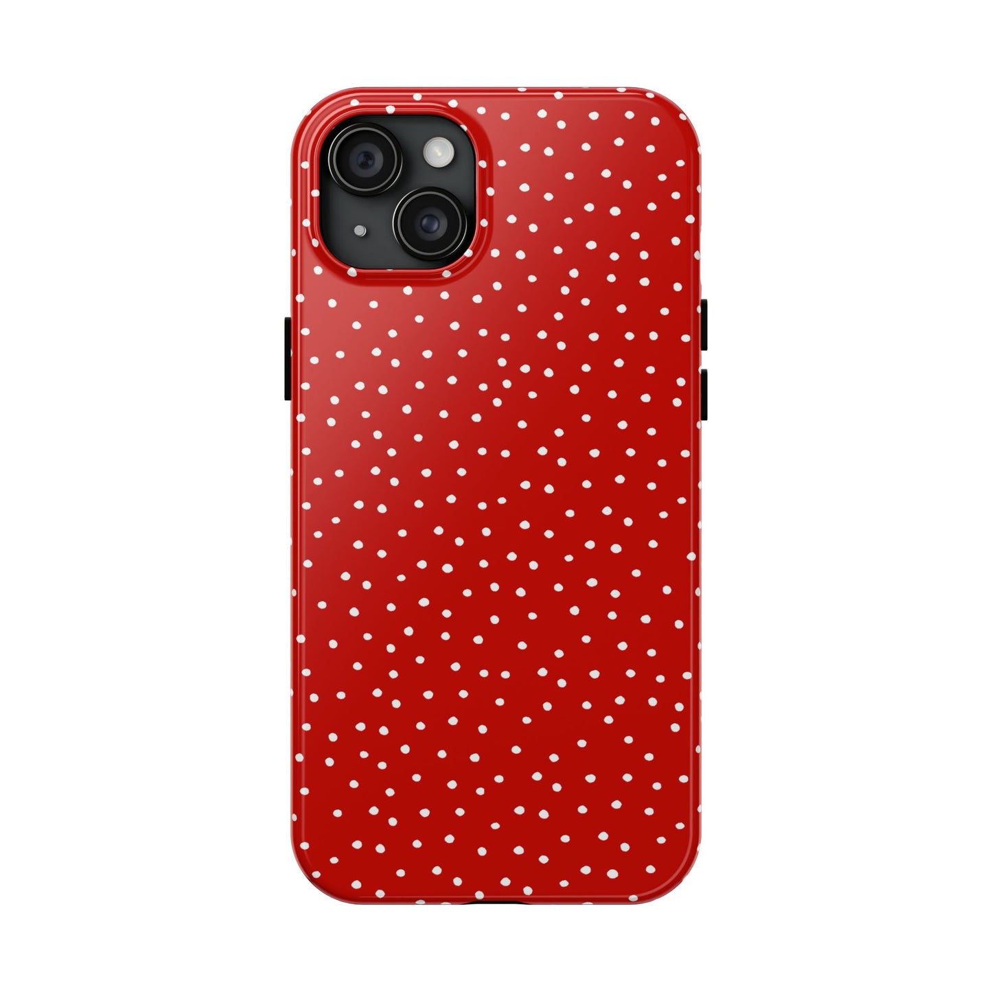 Dinky Dots Red / White Phone Case