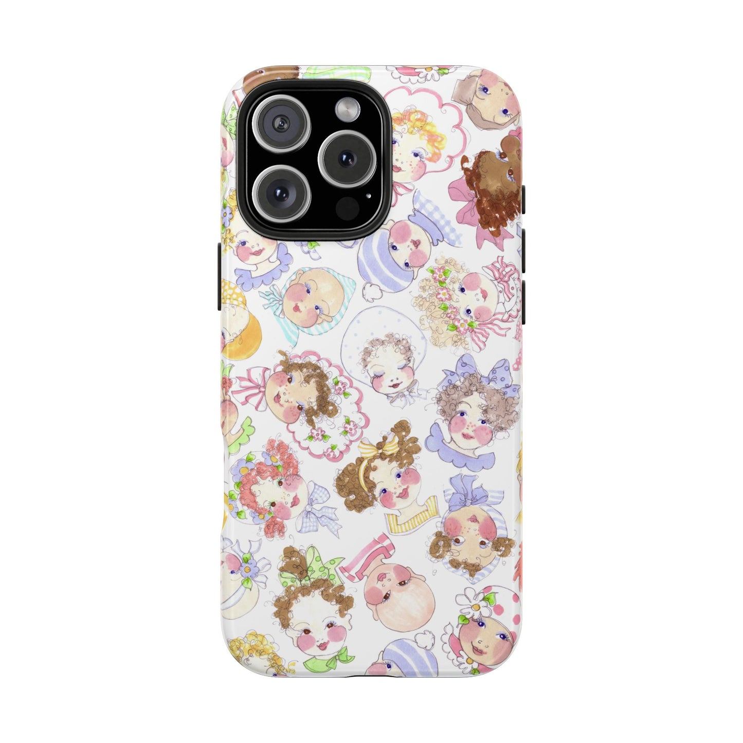 Baby Face Fling White Phone Case