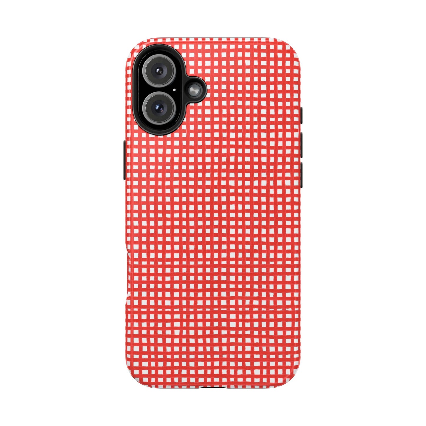 Chipper Check Red Phone Case