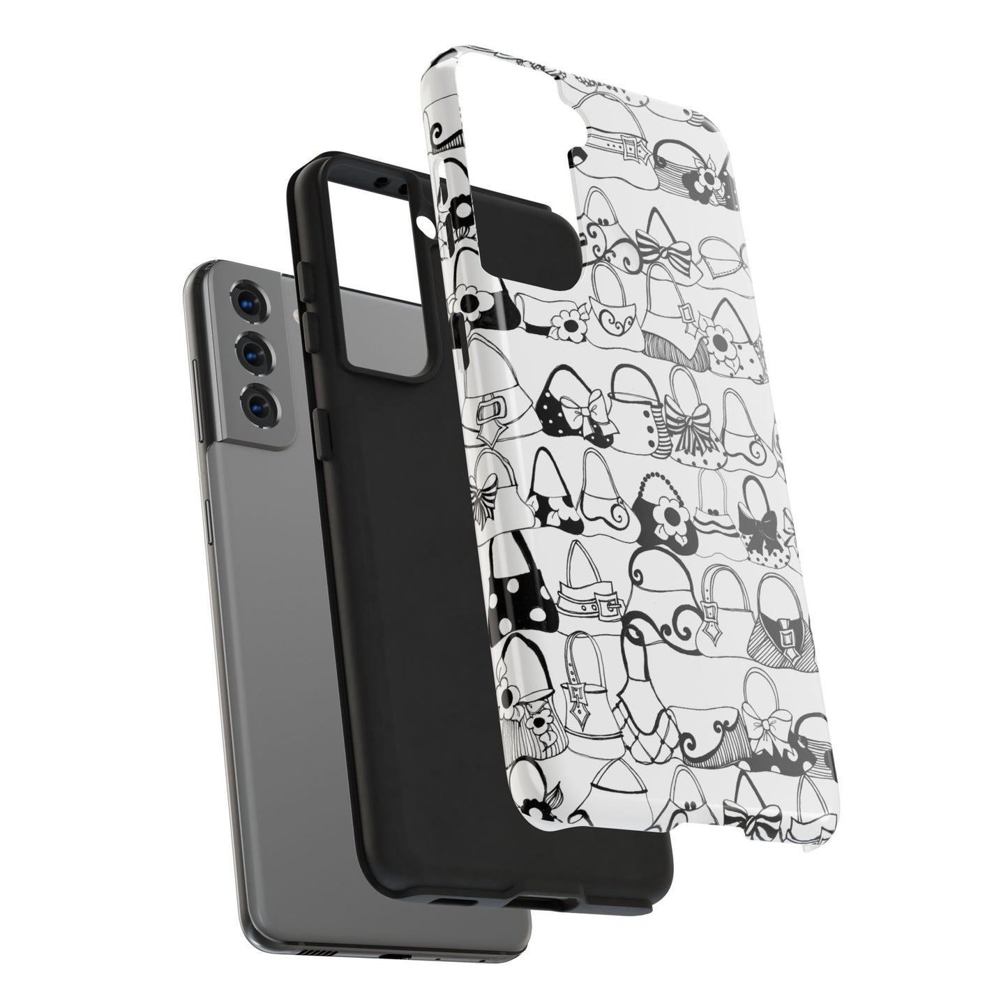Purse Shelf White Phone Case