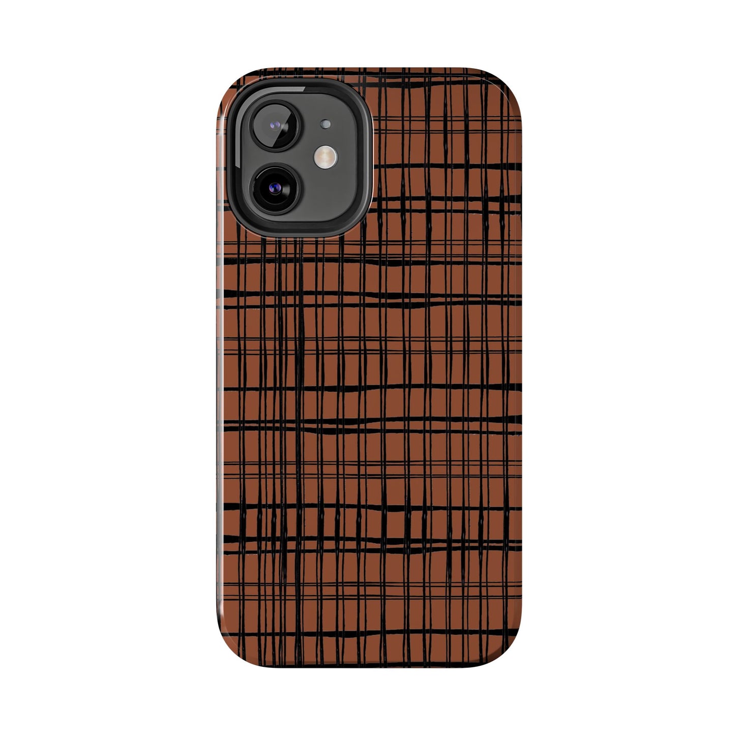 Doggie Fence Rust Phone Case