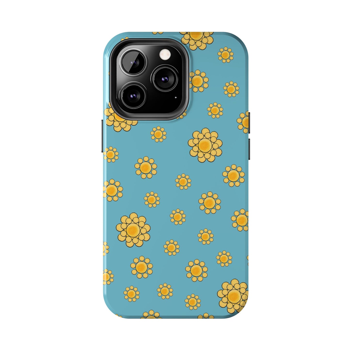 Bandana Dots Turquoise Phone Case